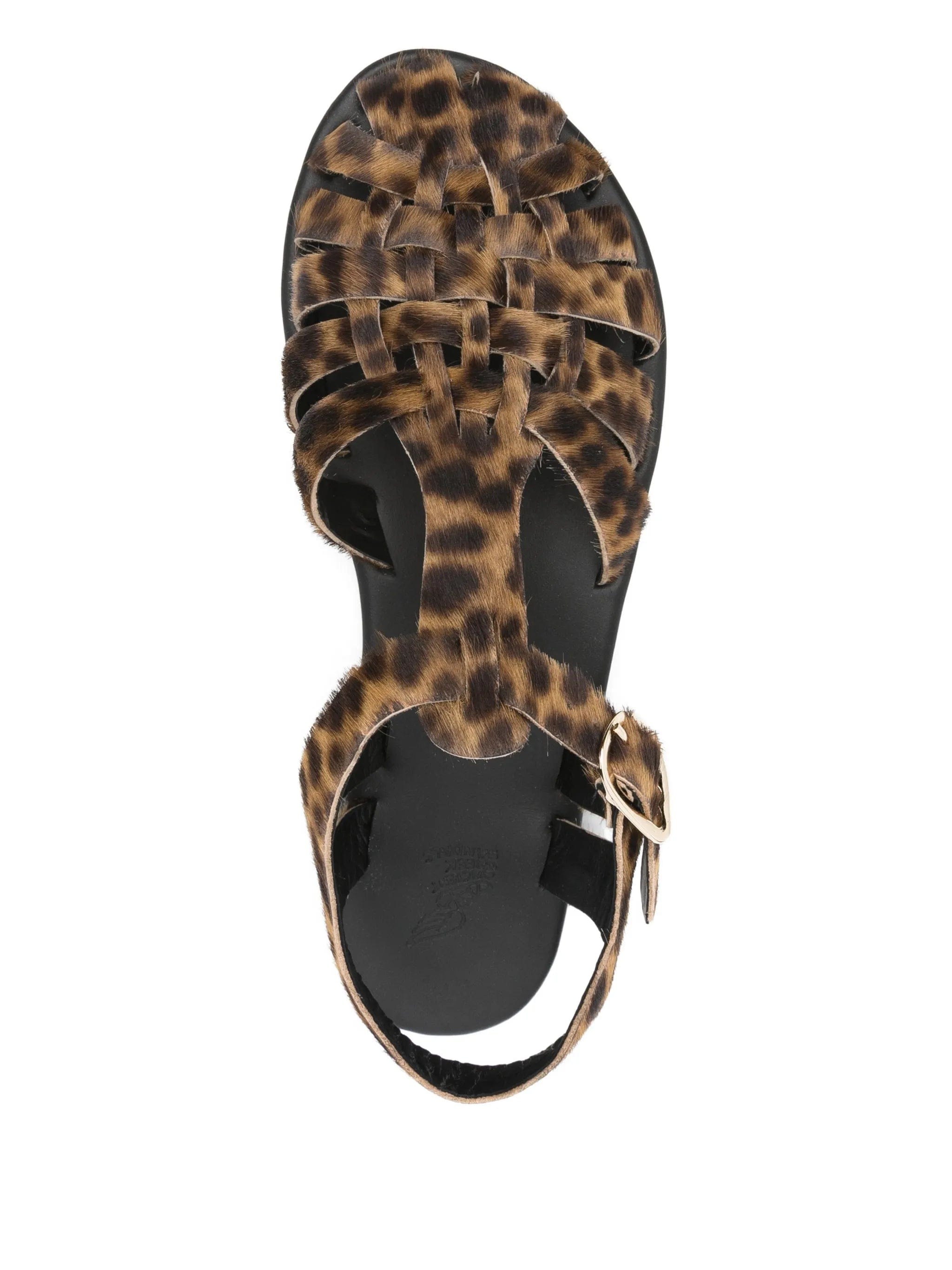 Ancient Greek Sandals Karina pony cage sandals