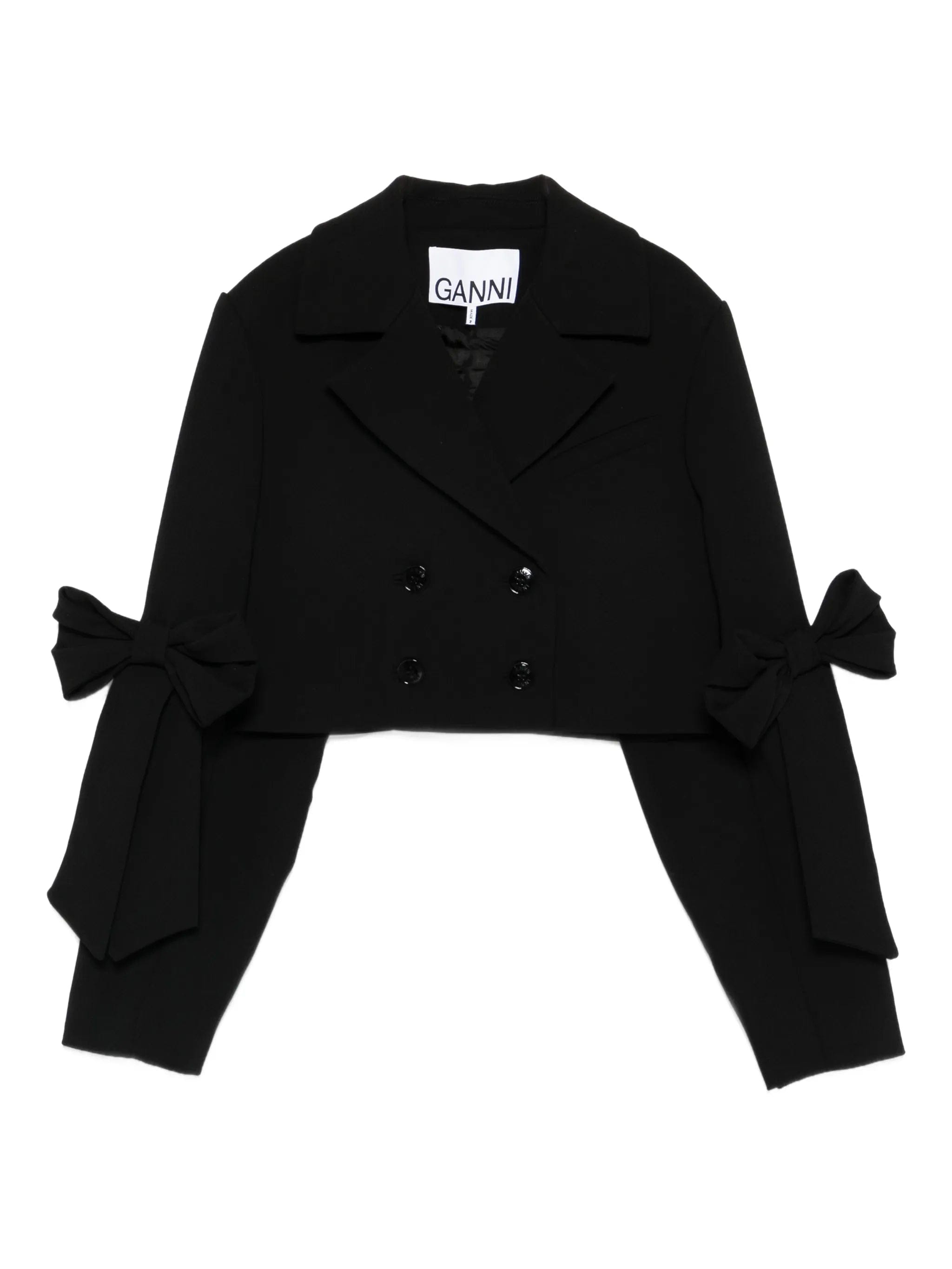 GANNI double - breasted jacket