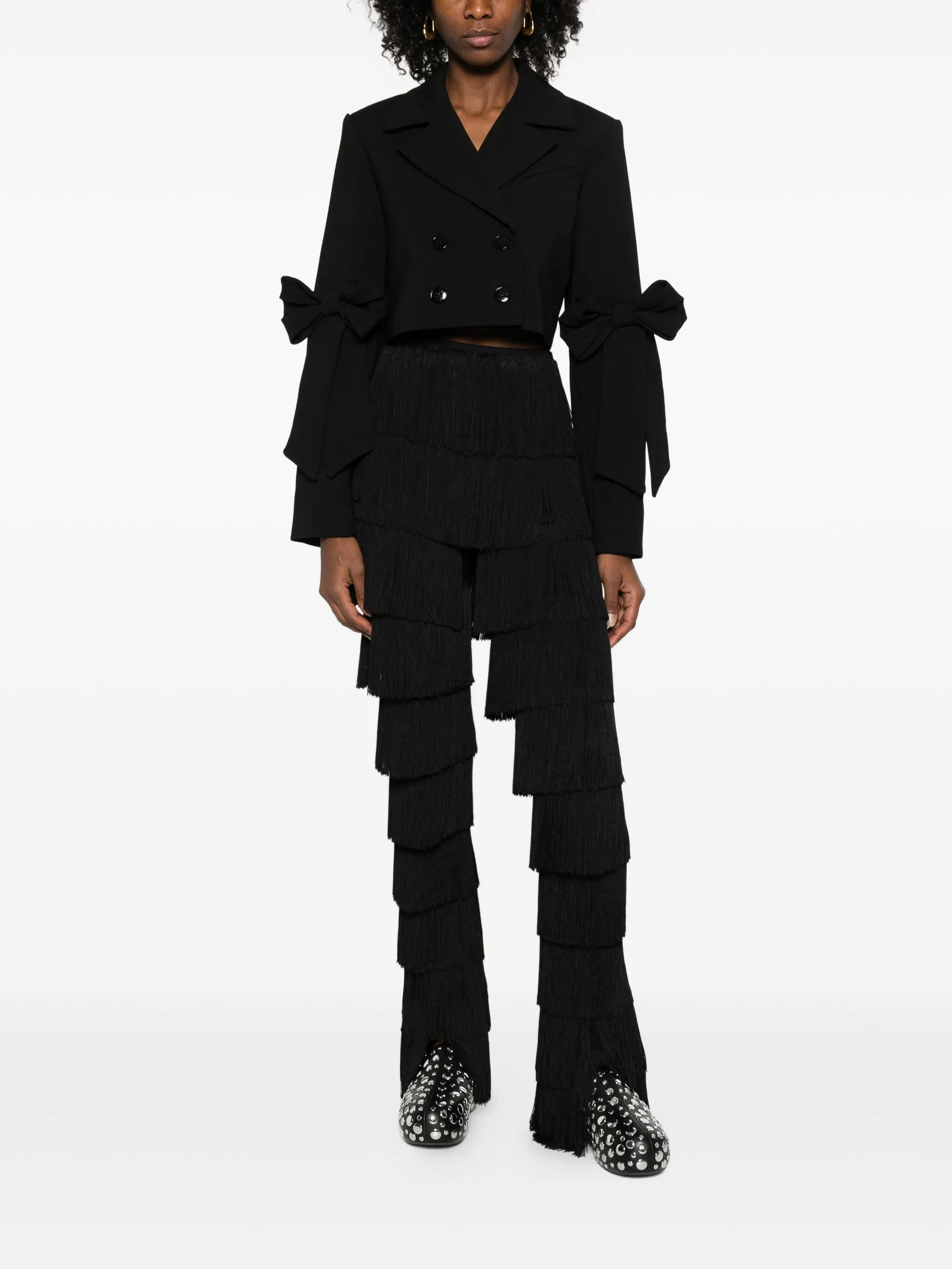 GANNI double - breasted jacket