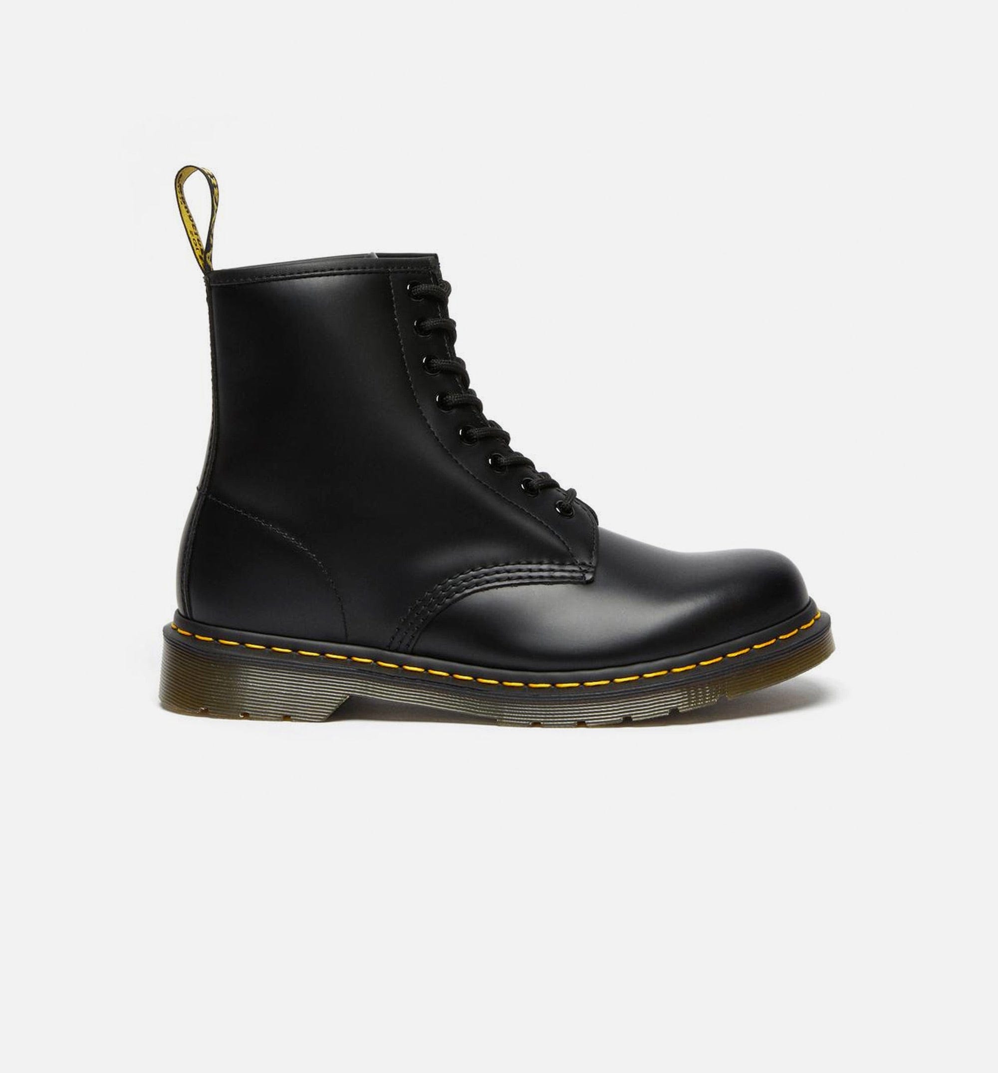 DR Martens 1460 Smooth Leather Lace Up Mens Boots - Black