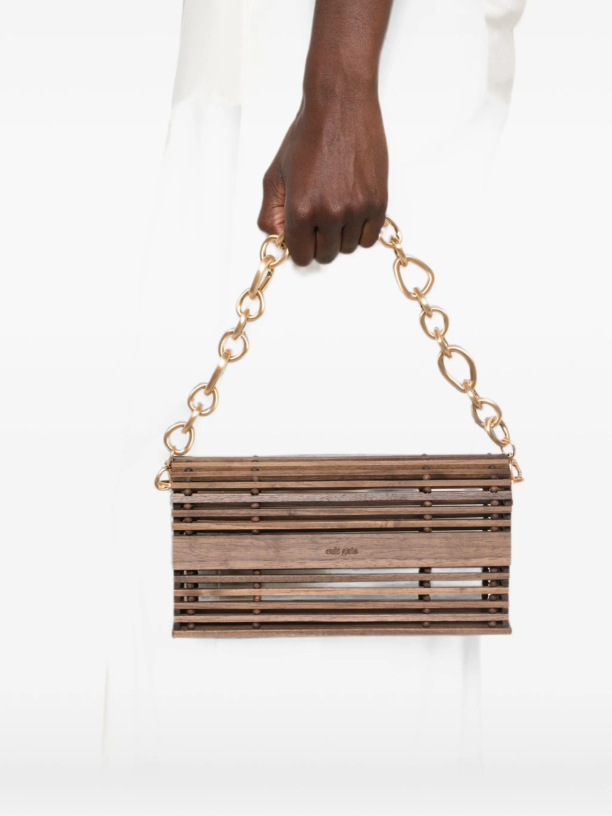 Cult Gaia Sylva chain - link shoulder bag