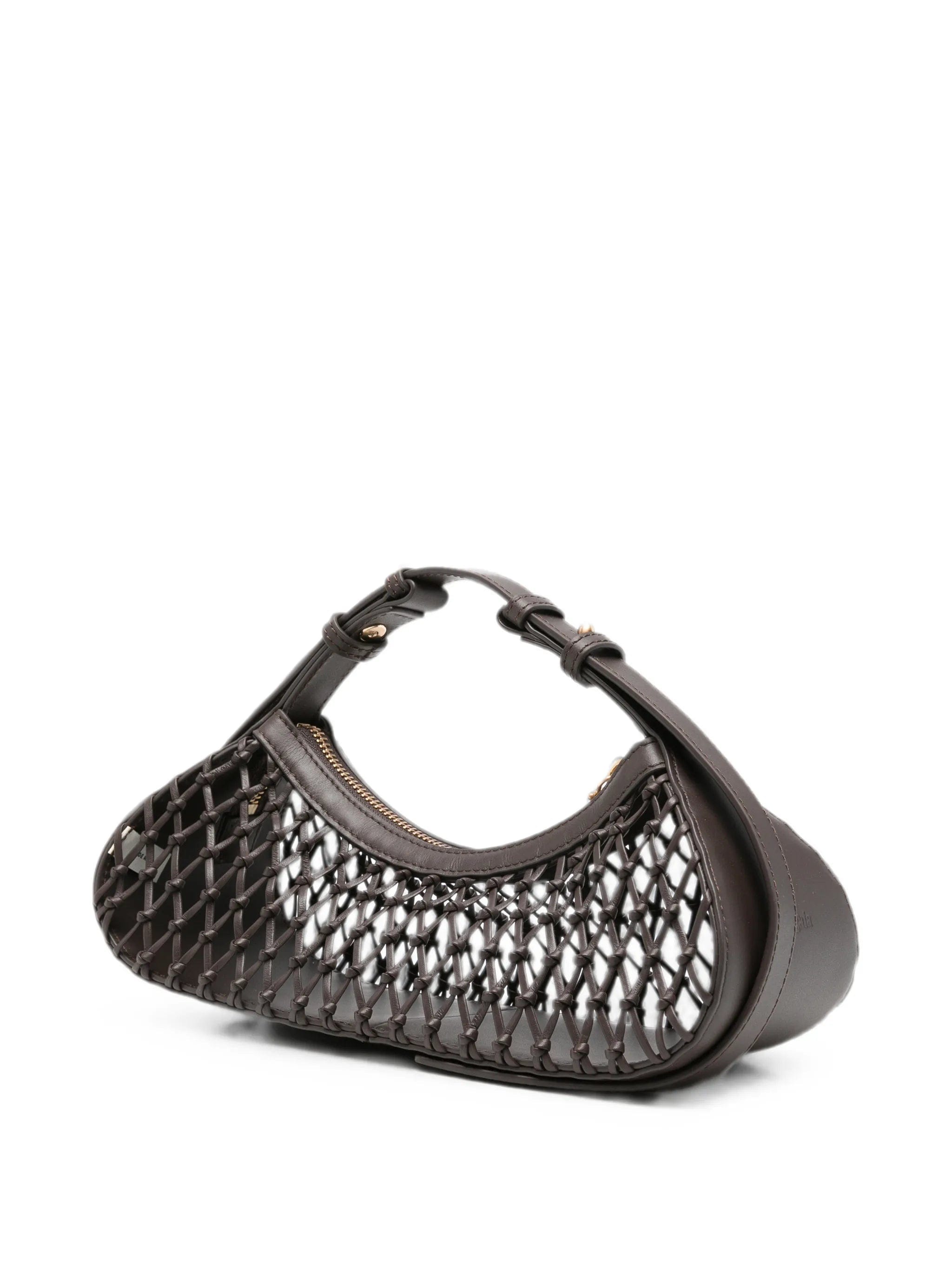 Cult Gaia Shala lattice shoulder bag
