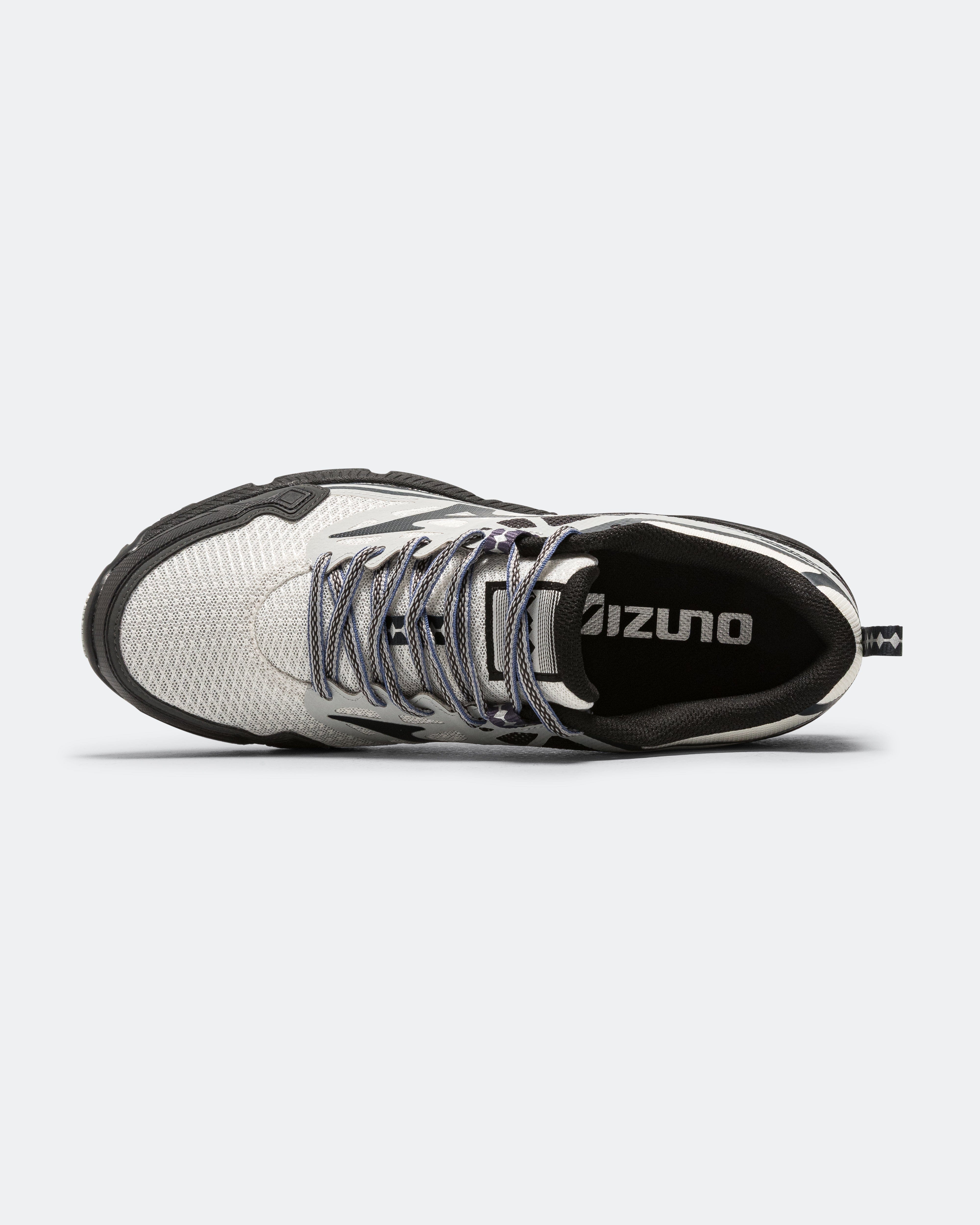 Mizuno Wave Daichi LS - Snow White/Carbon - Black