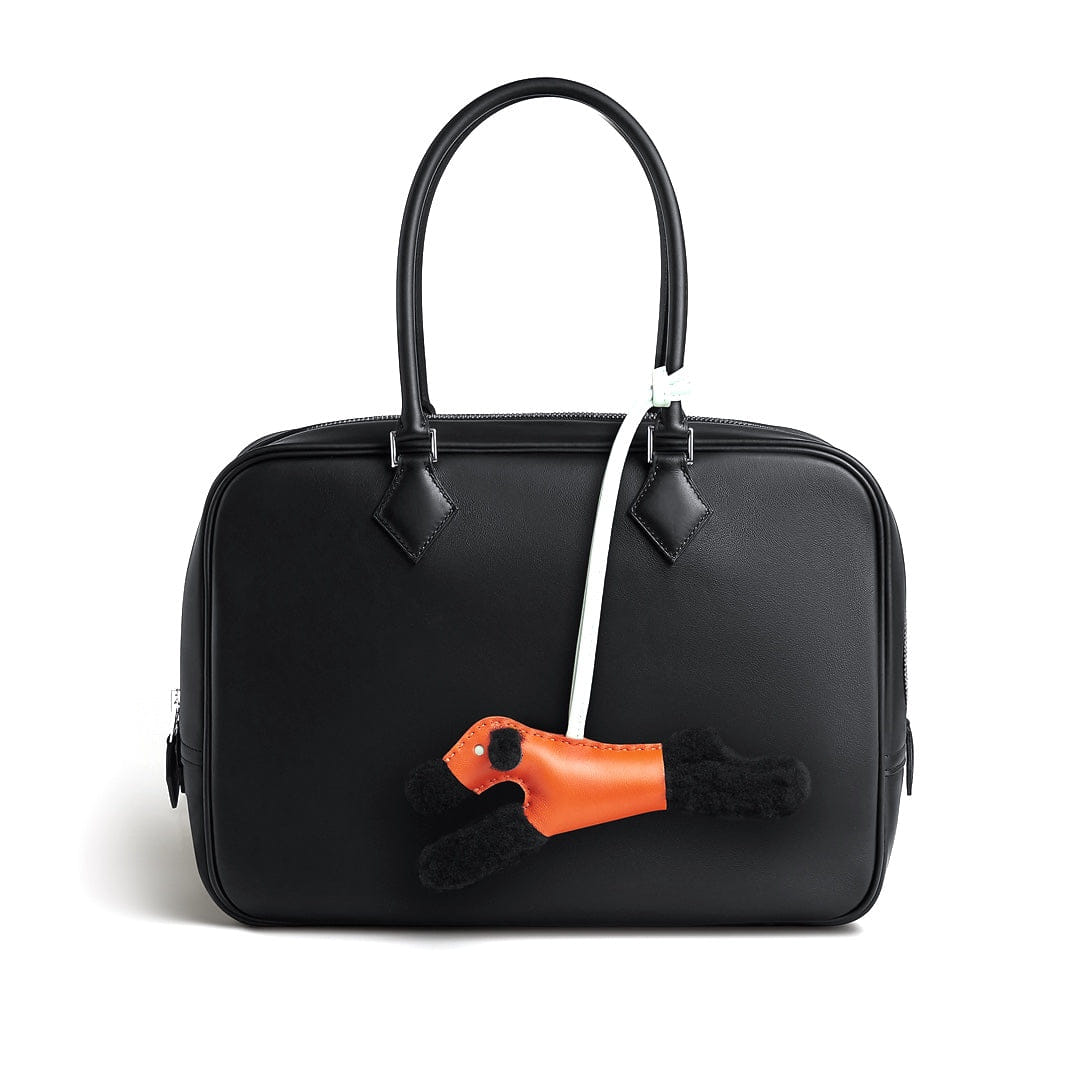 Hermès Budy Charm - Noir/Feu/Vert Peppermint