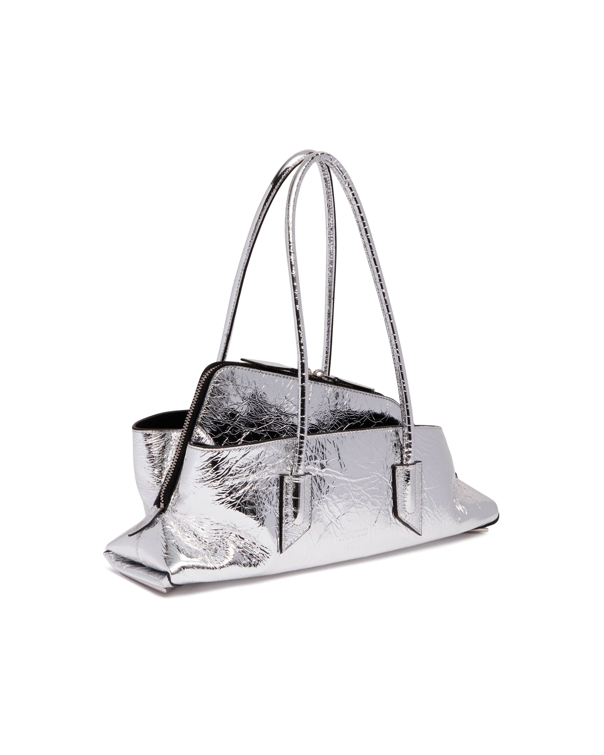 THE Attico Borsa La Passeggiata Small Argento