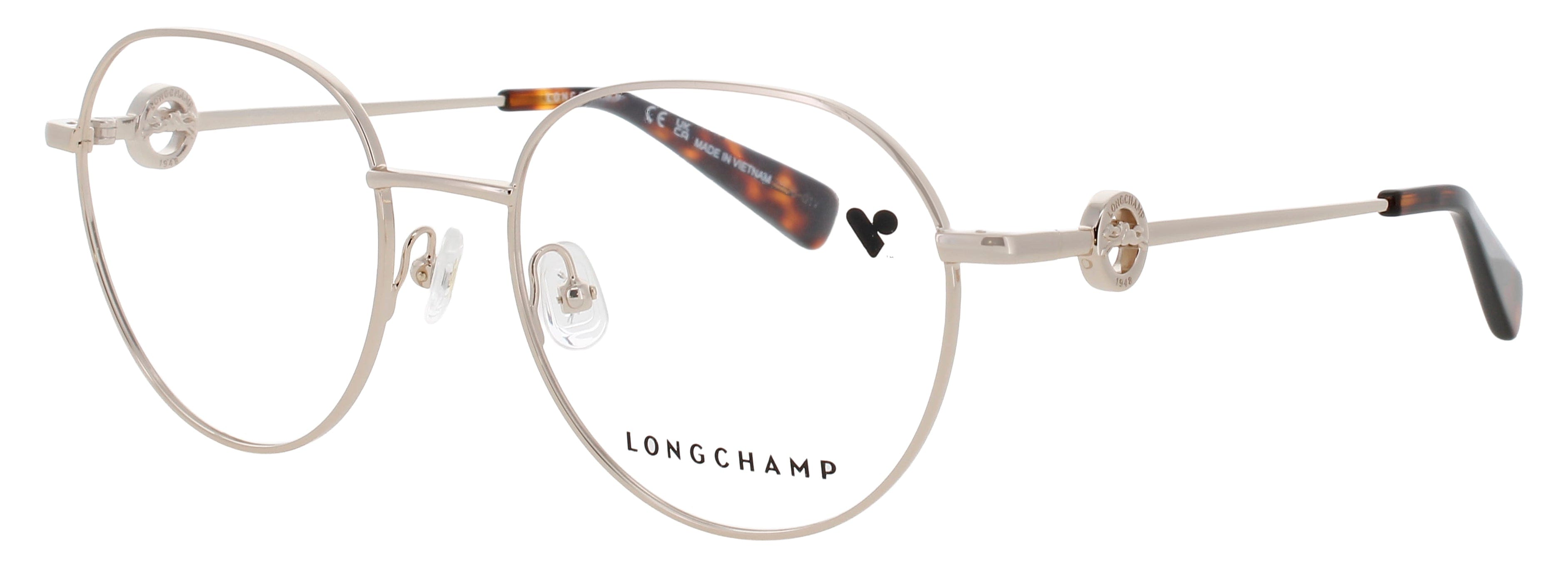 Longchamp Optical Glasses Gold