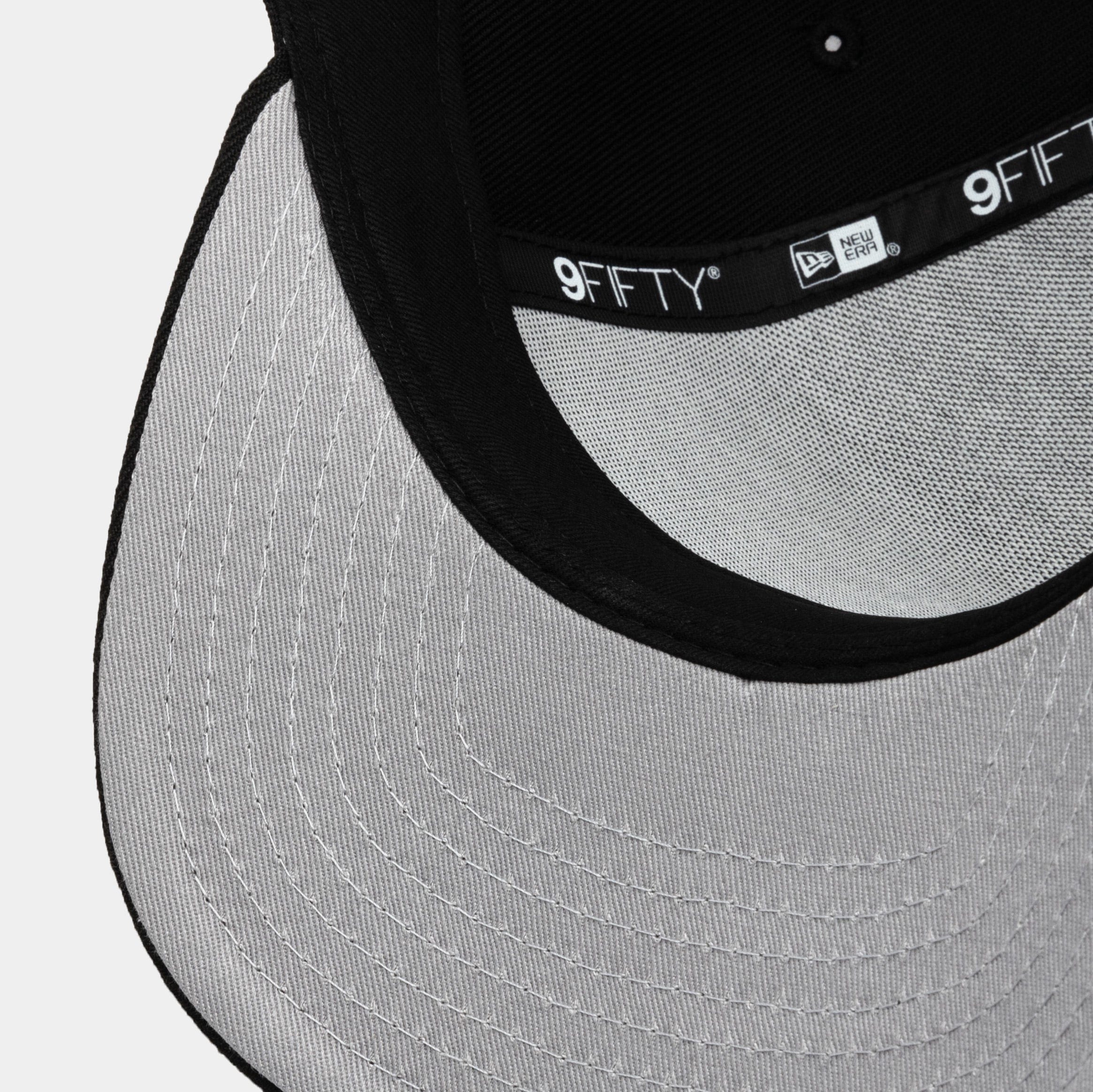 NEW ERA Shoe Palace Exclusive San Francisco Giants Upside Down 950AF Curve Snapback Mens Hat (Black/White)