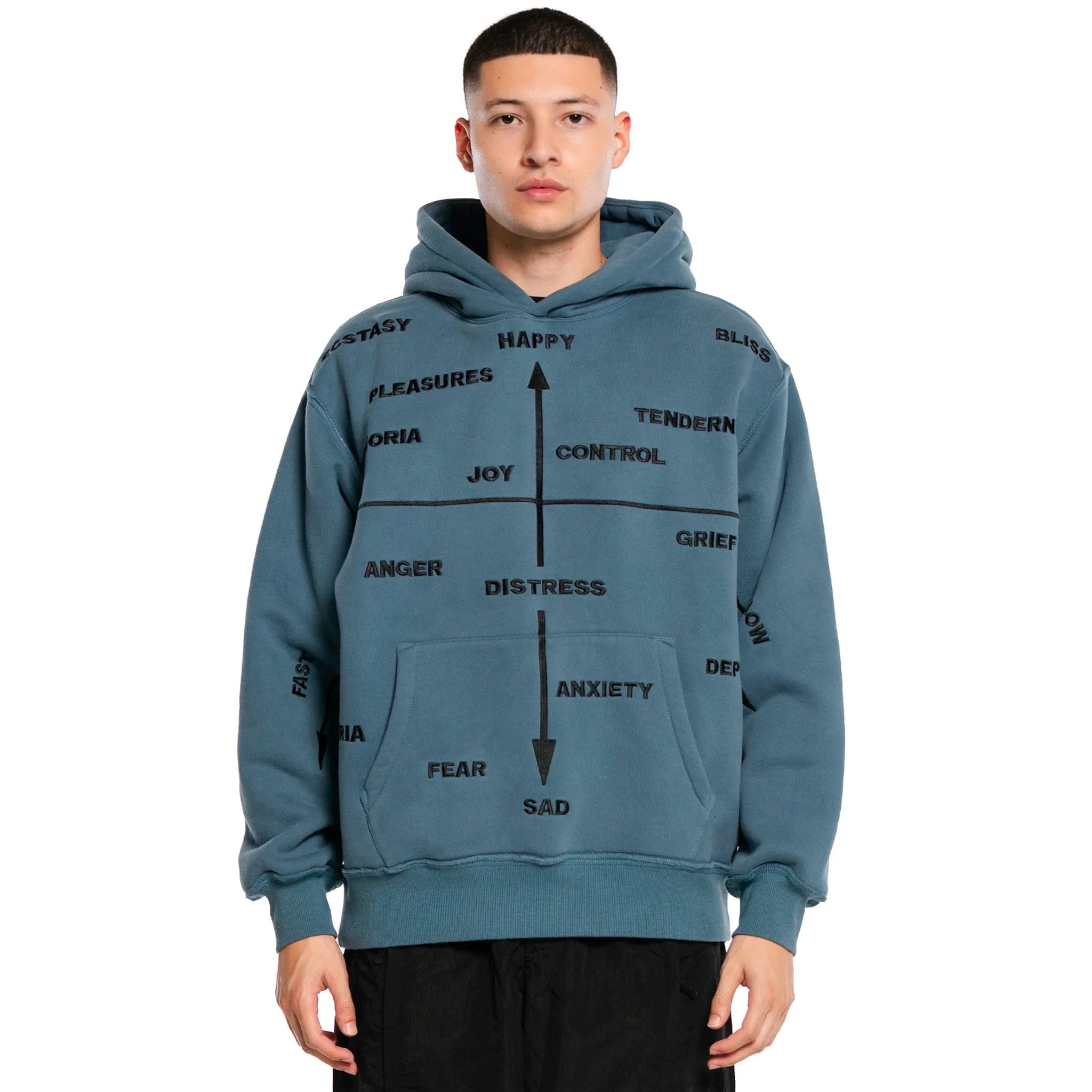 Pleasures Hysteria Hoodie (Shark Blue)