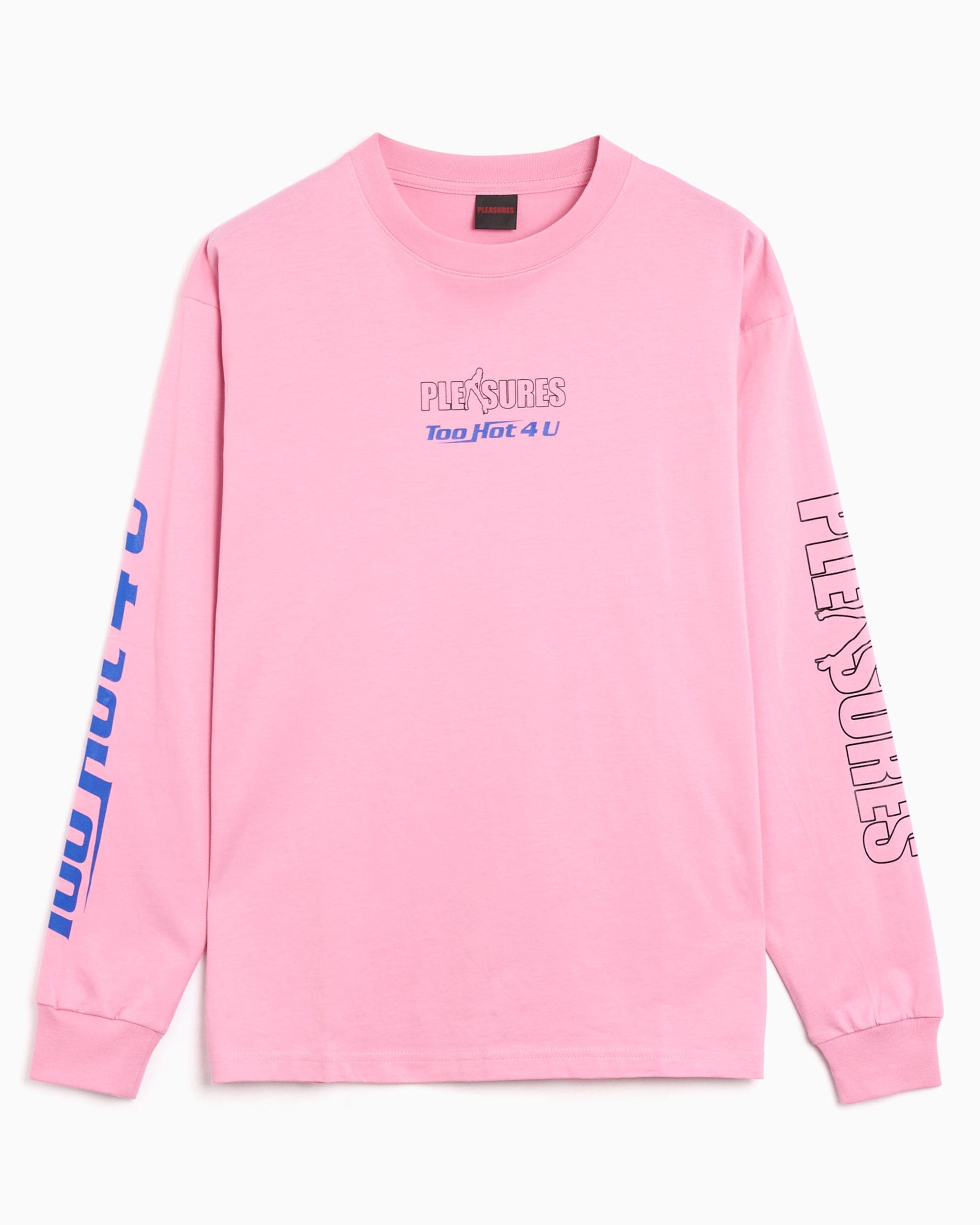 Pleasures Camiseta con gráfico Relaxed de manga larga Pleasures Hot 4 U para hombre