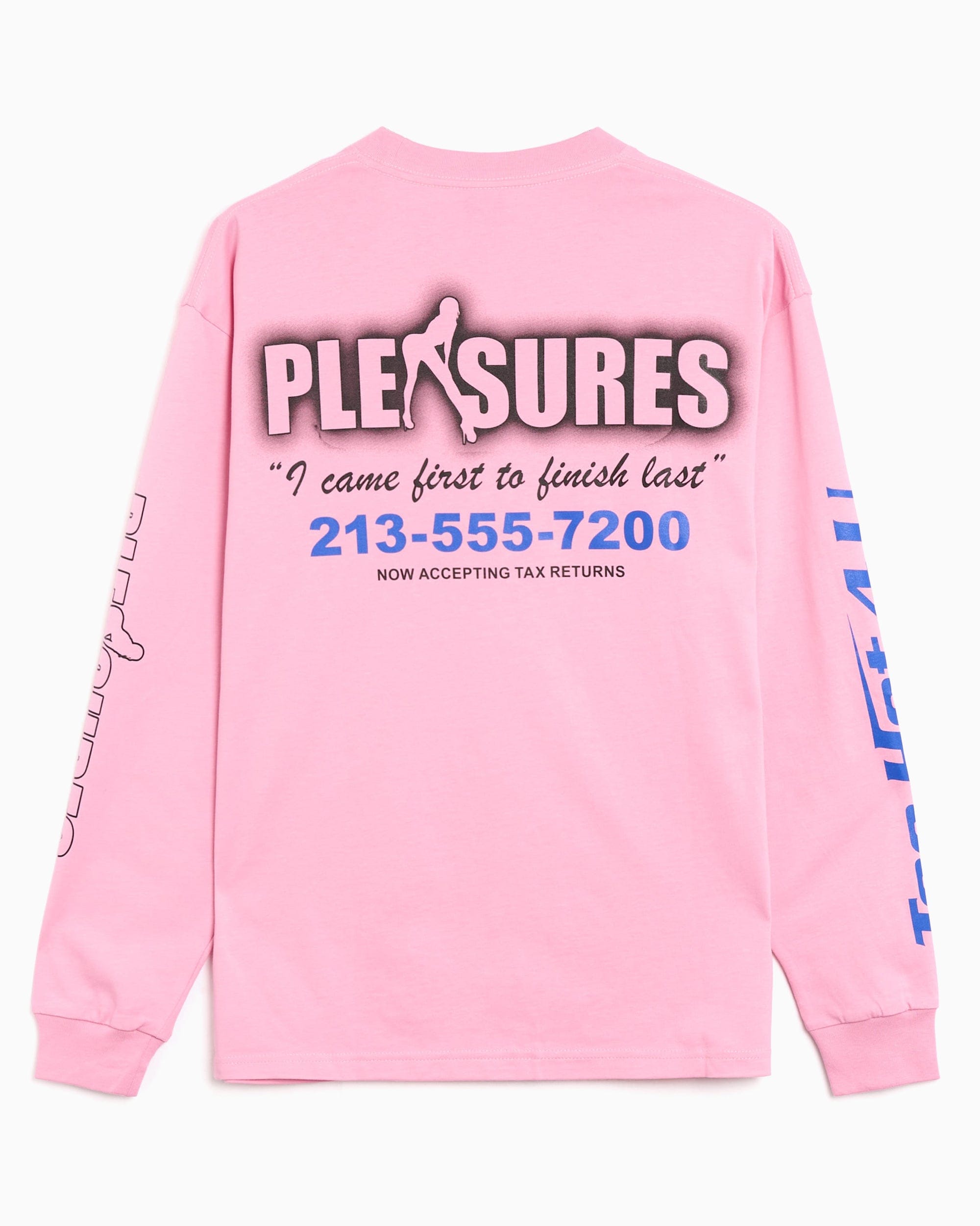 Pleasures Camiseta con gráfico Relaxed de manga larga Pleasures Hot 4 U para hombre