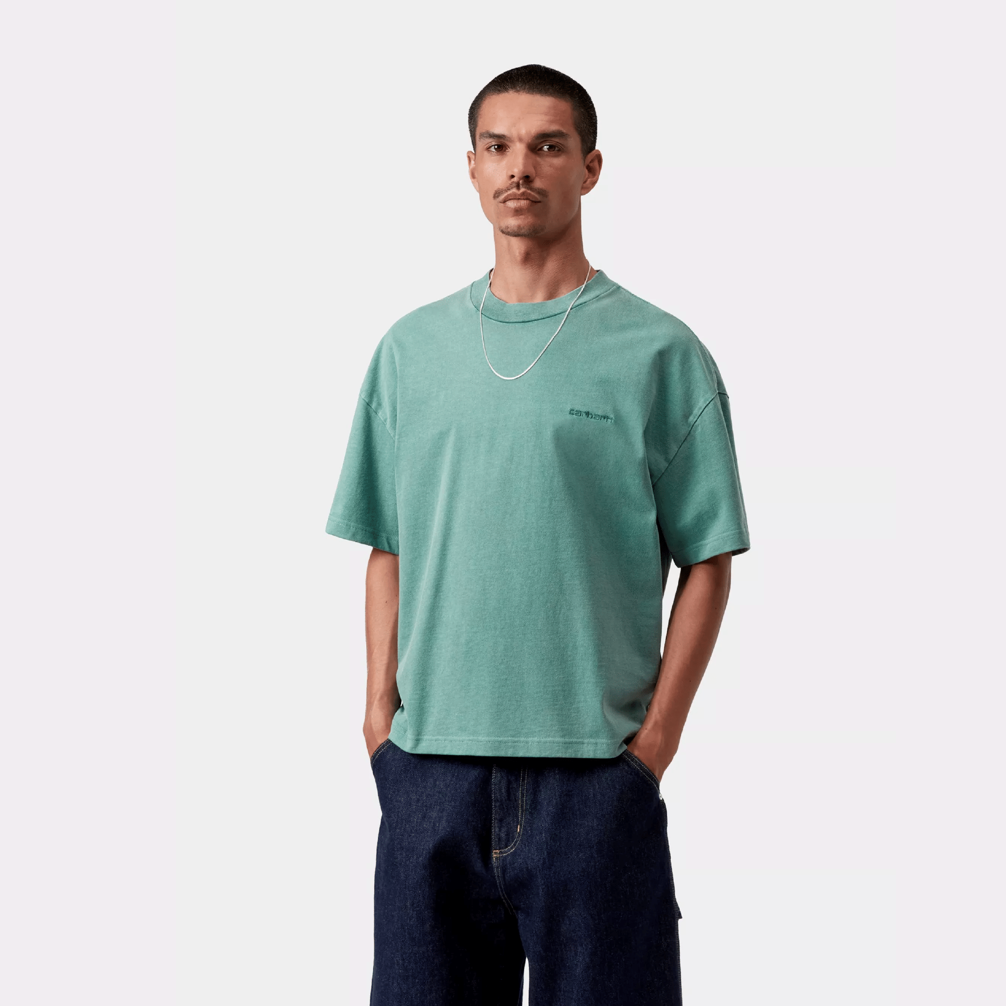 Carhartt WIP S/S Benton T-Shirt (LILY GARMENT DYED)
