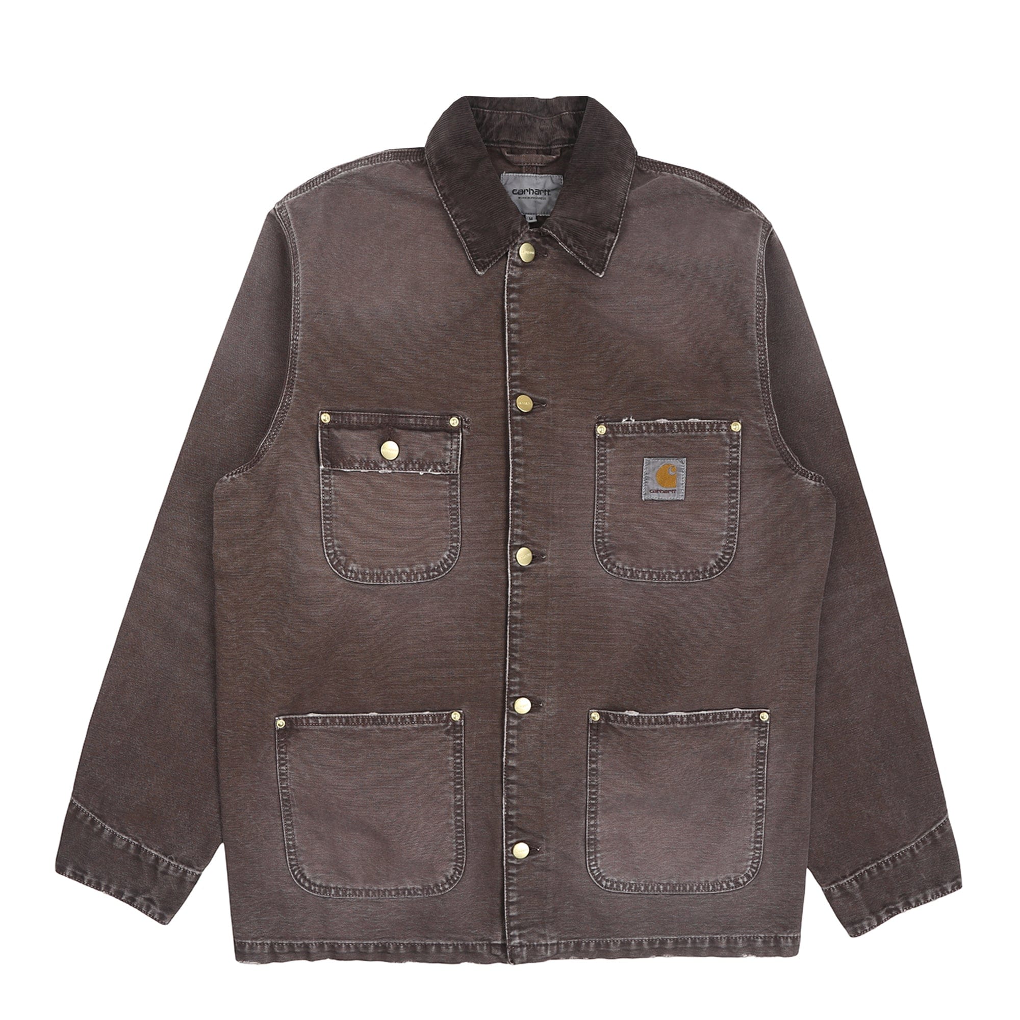 Carhartt Wip OG Chore Coat - Tobacco destroy wash