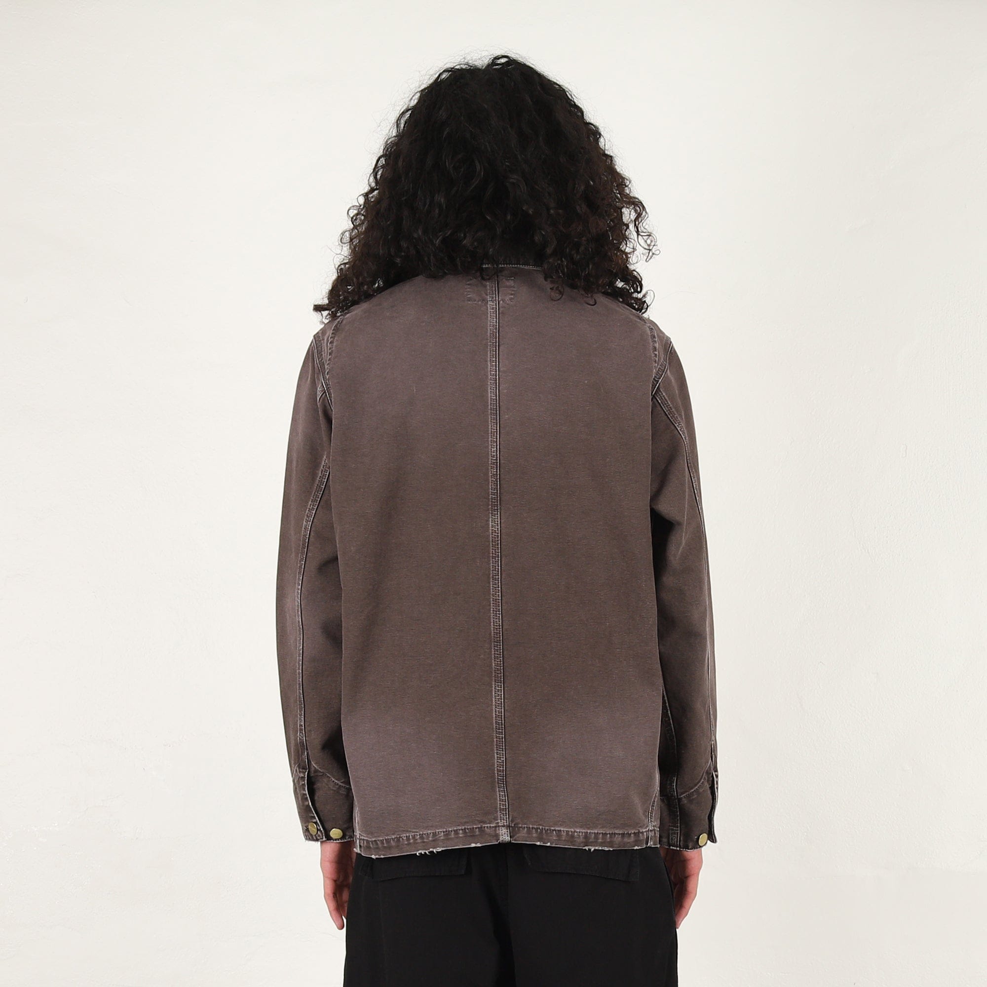 Carhartt Wip OG Chore Coat - Tobacco destroy wash