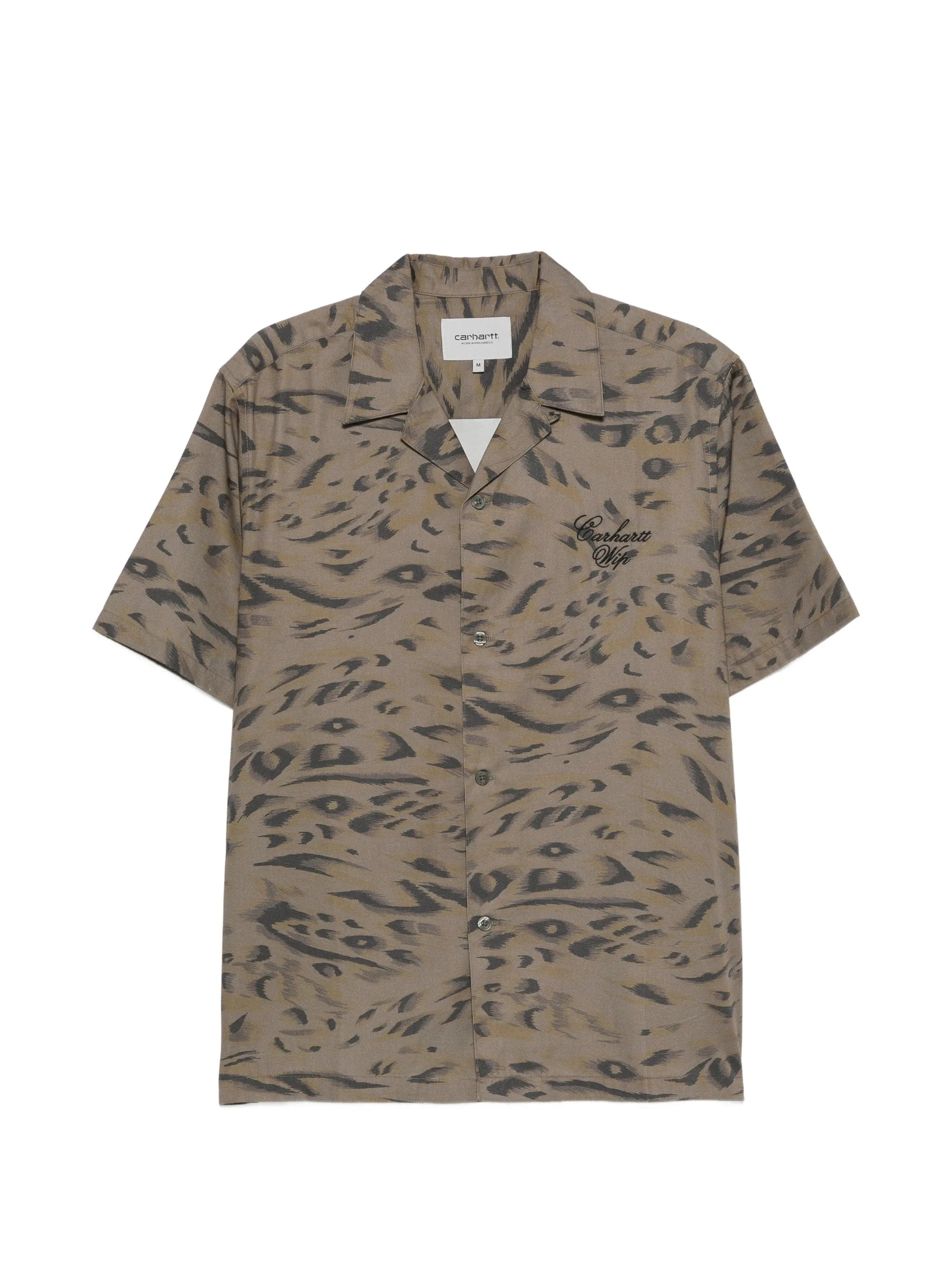 Carhartt WIP Travon embroidered - logo shirt