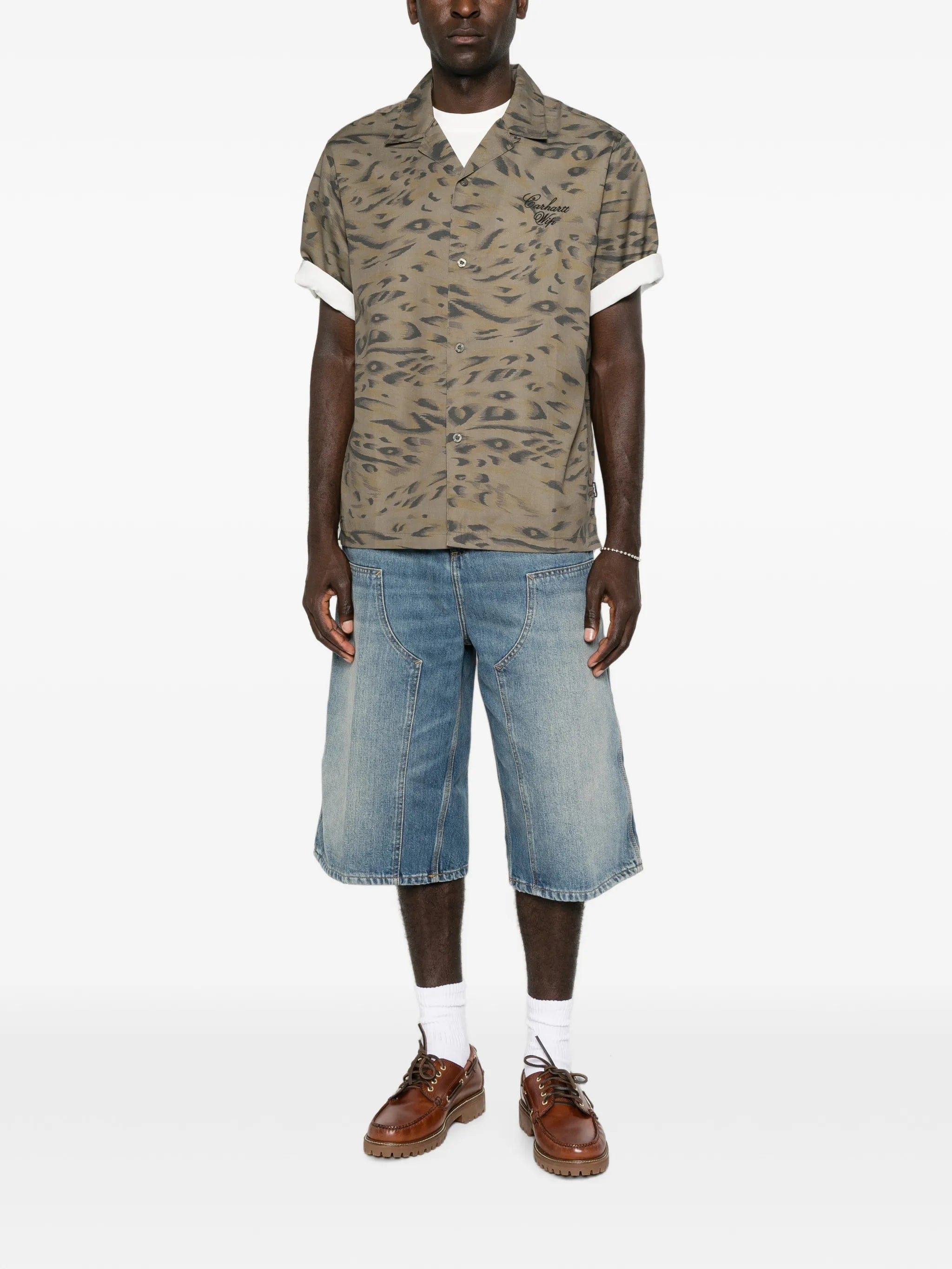 Carhartt WIP Travon embroidered - logo shirt
