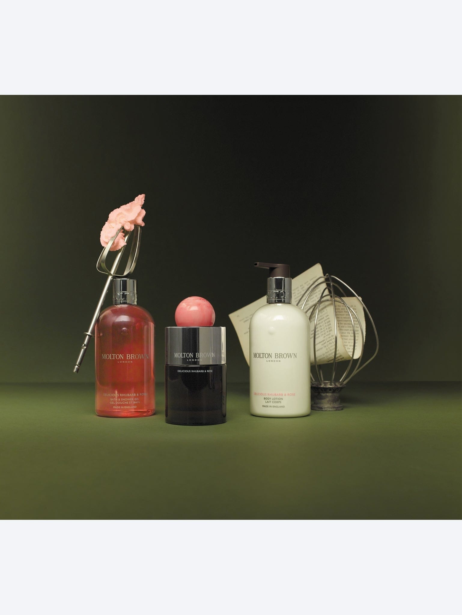 Moltonbrown Delicious rhubarb & rose eau de parfum 100 ml