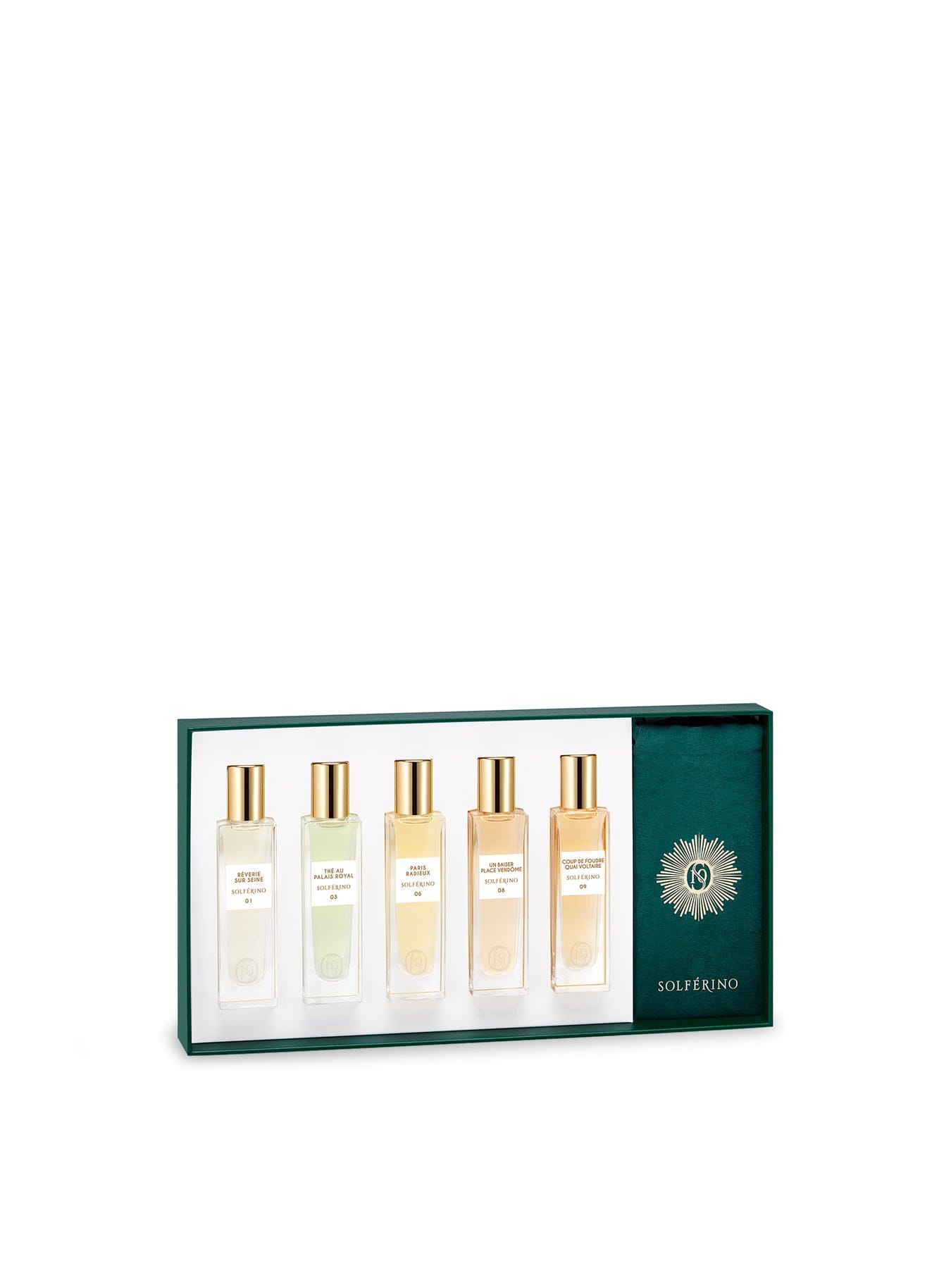 Solferino Travel Set Eau de Parfum 5 x 15 ml