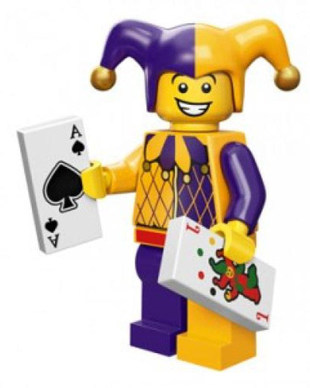 LEGO MINIFIG Jester, Series 12 col12 - 9