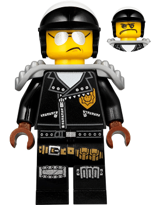 LEGO MINIFIG The Lego Movie 2 The Second Part Scribble Cop tlm138