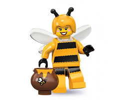 LEGO MINIFIG Bumblebee Girl, Series 10 col10 - 7