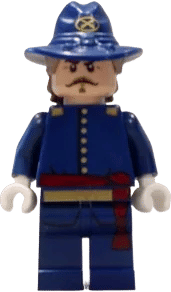 LEGO MINIFIG The Lone Ranger Captain J. Fuller tlr016