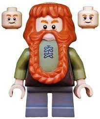 LEGO MINIFIG The Hobbit Bombur the Dwarf lor051