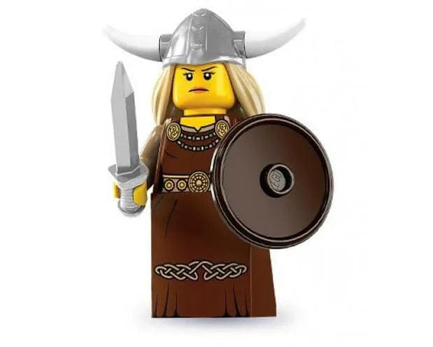 LEGO MINIFIG Viking Woman, Series 7 col07 - 13