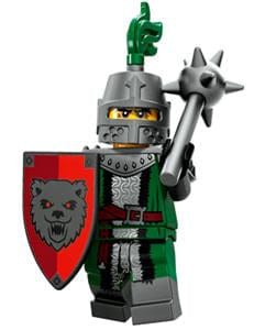 LEGO MINIFIG Frightening Knight, Series 15 col15 - 3