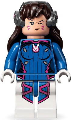 LEGO MINIFIG Overwatch D.Va (Hana Song) ow009