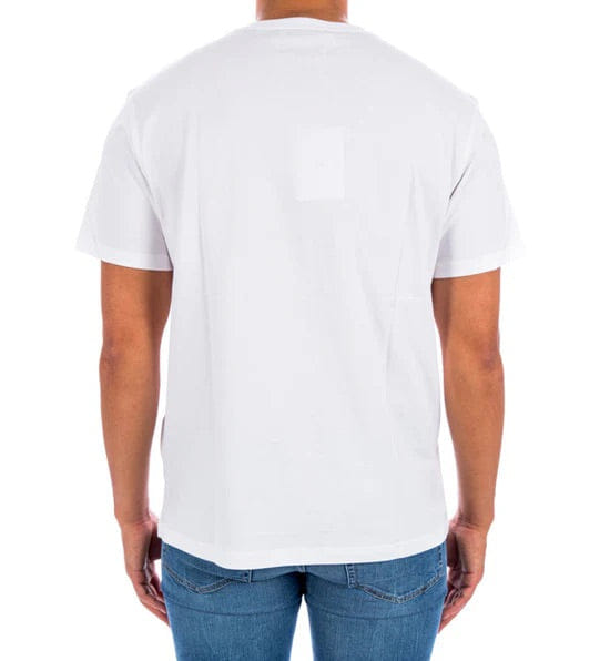 Givenchy Glitch Printed T - Shirt White Regular Fit