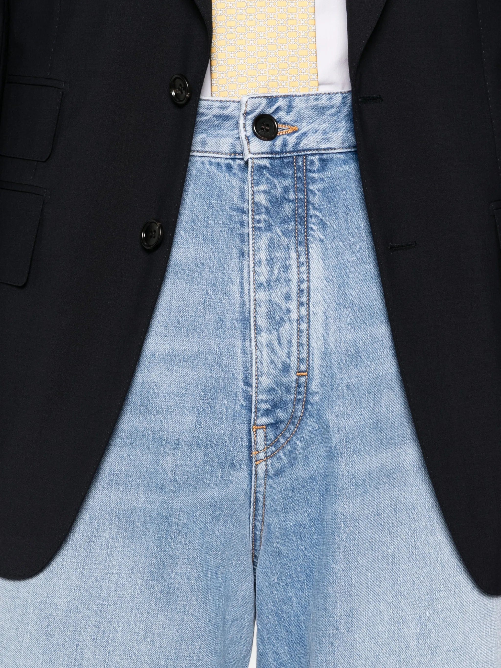 Givenchy seam jeans