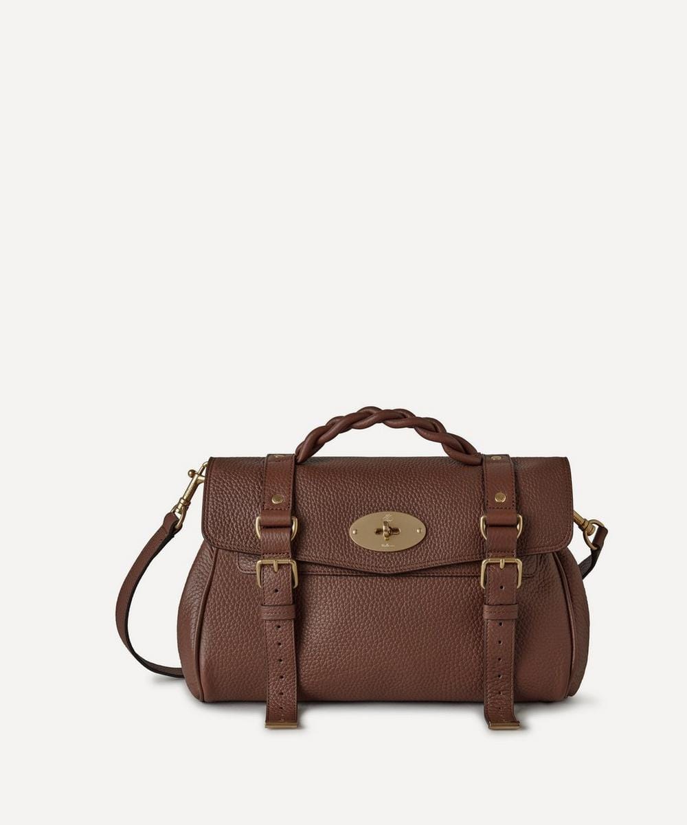 Mulberry Small Grained Leather Alexa Tote Bag