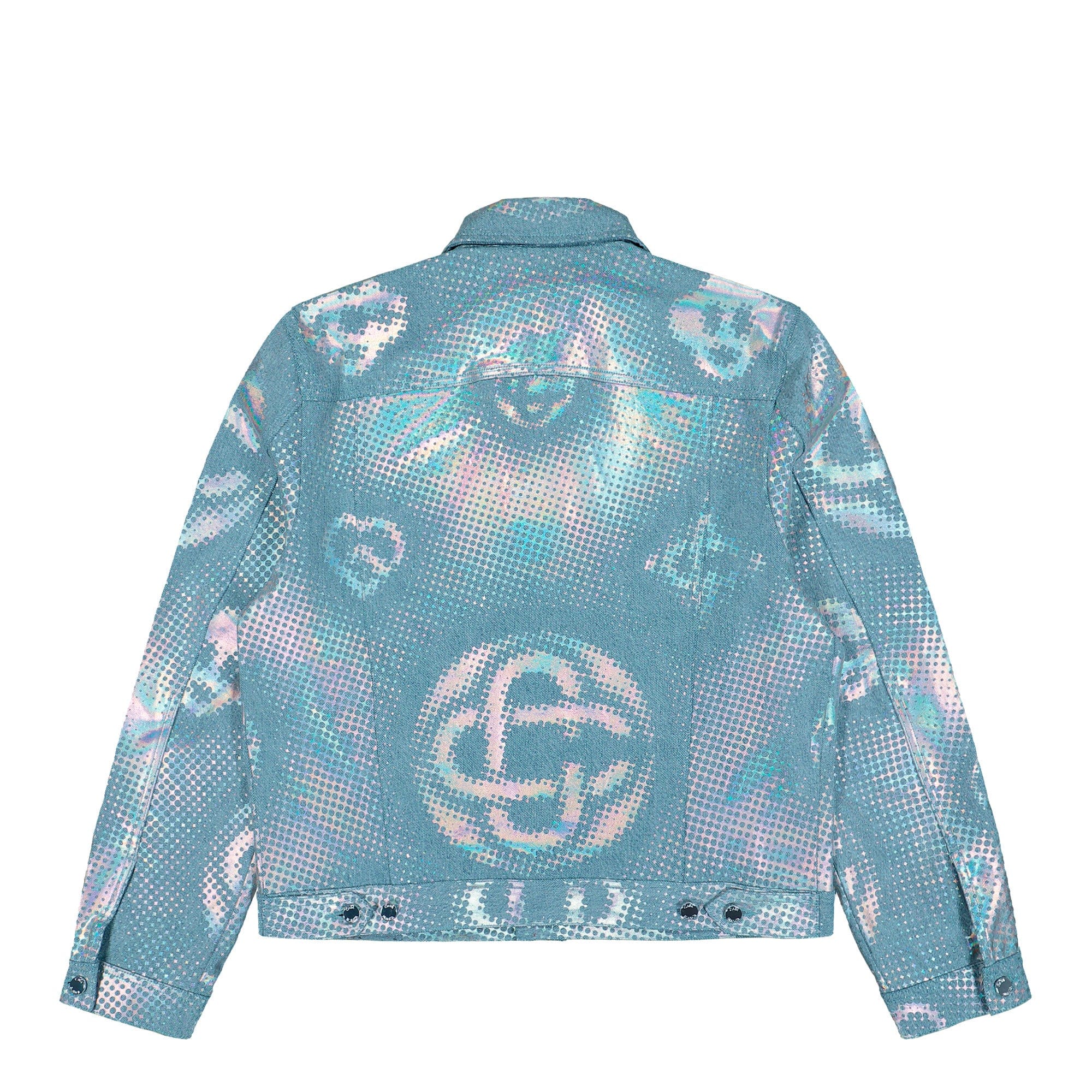 Casablanca Pearlescent Monogram Denim Jacket