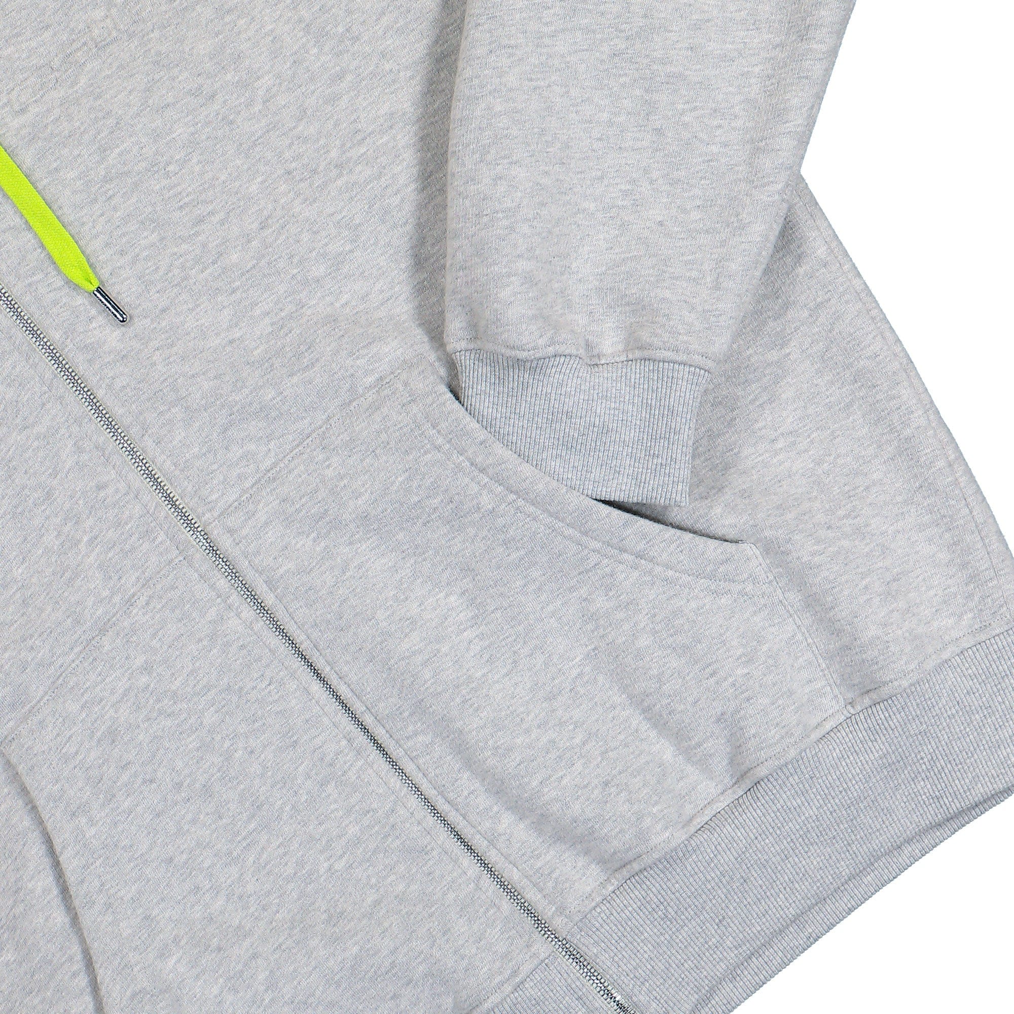 Casablanca Cashmere Blend Zip - Up Hooded Sweatshirt