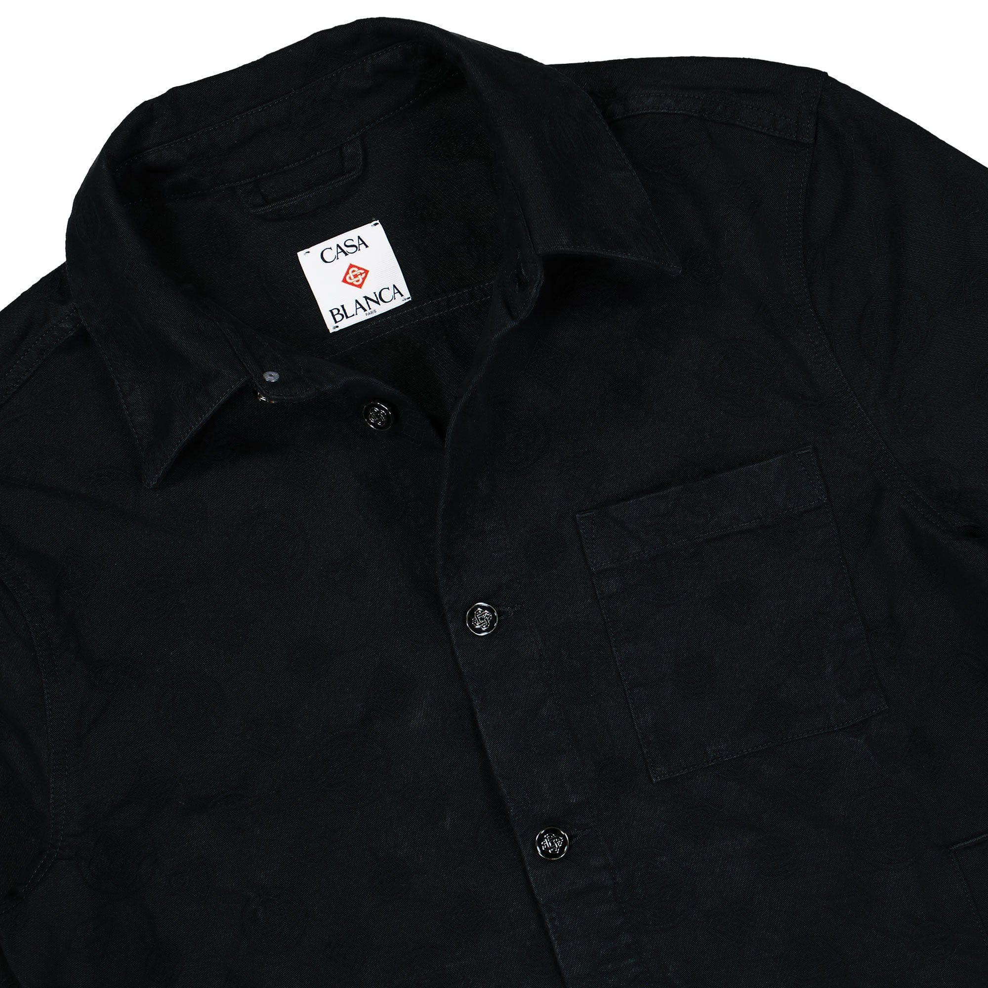Casablanca Denim Monogram Shacket