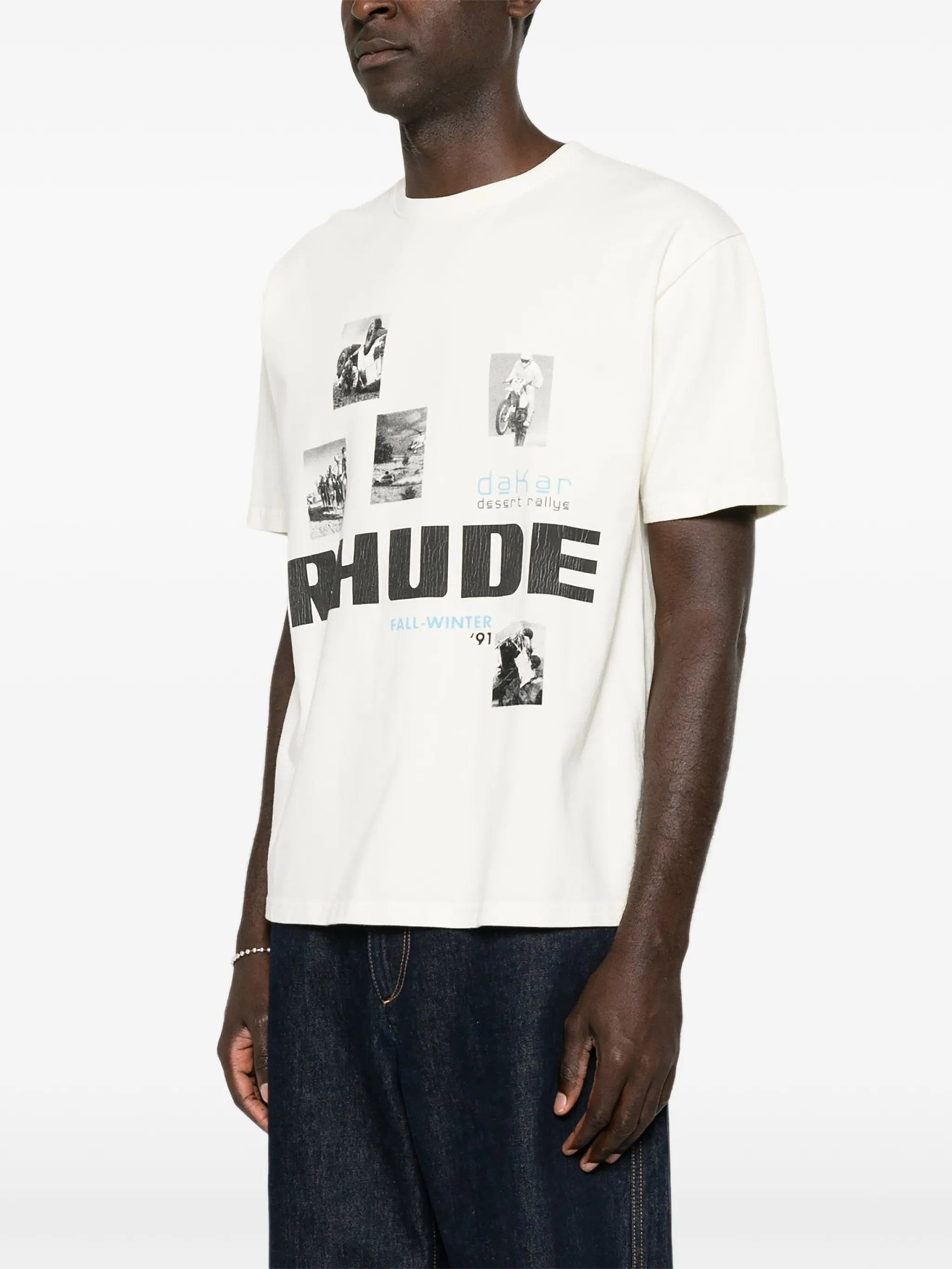 RHUDE graphic - print T - shirt