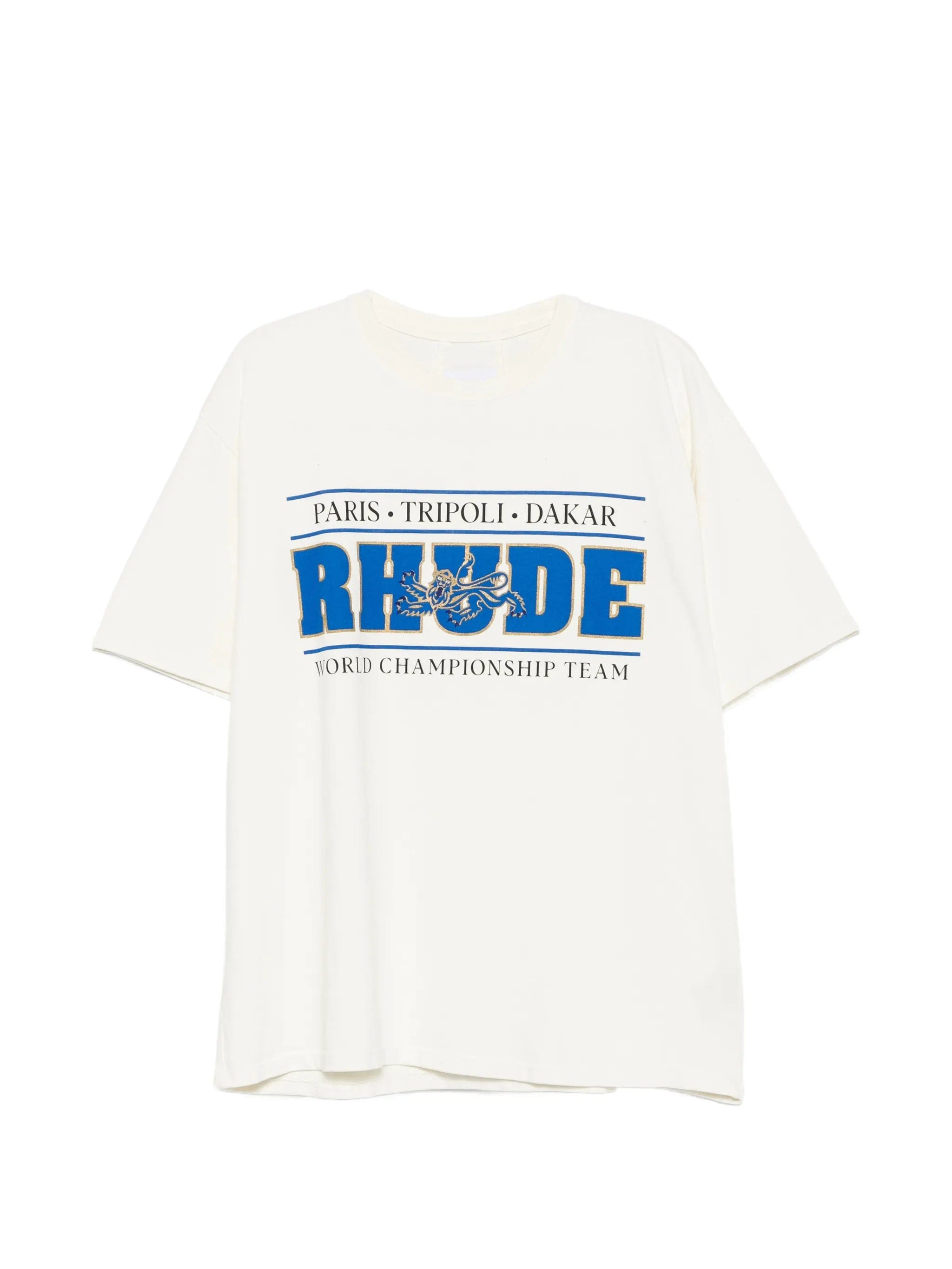 RHUDE logo - print T - shirt