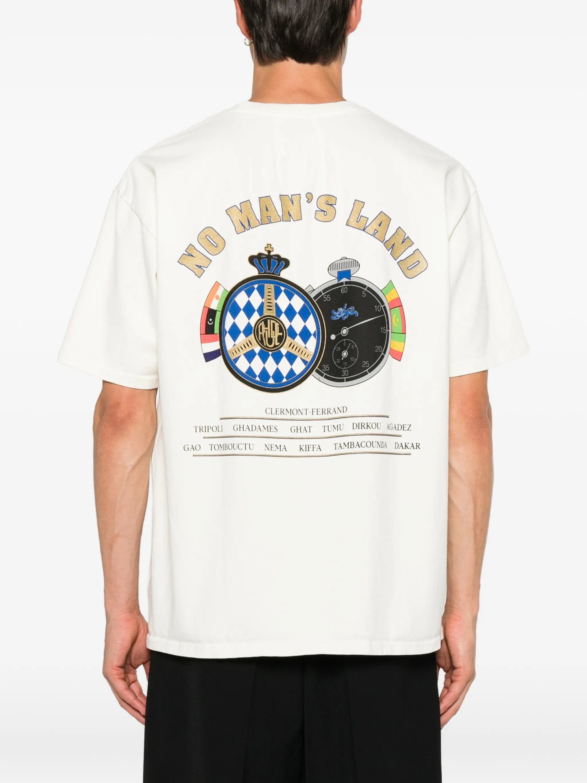 RHUDE logo - print T - shirt