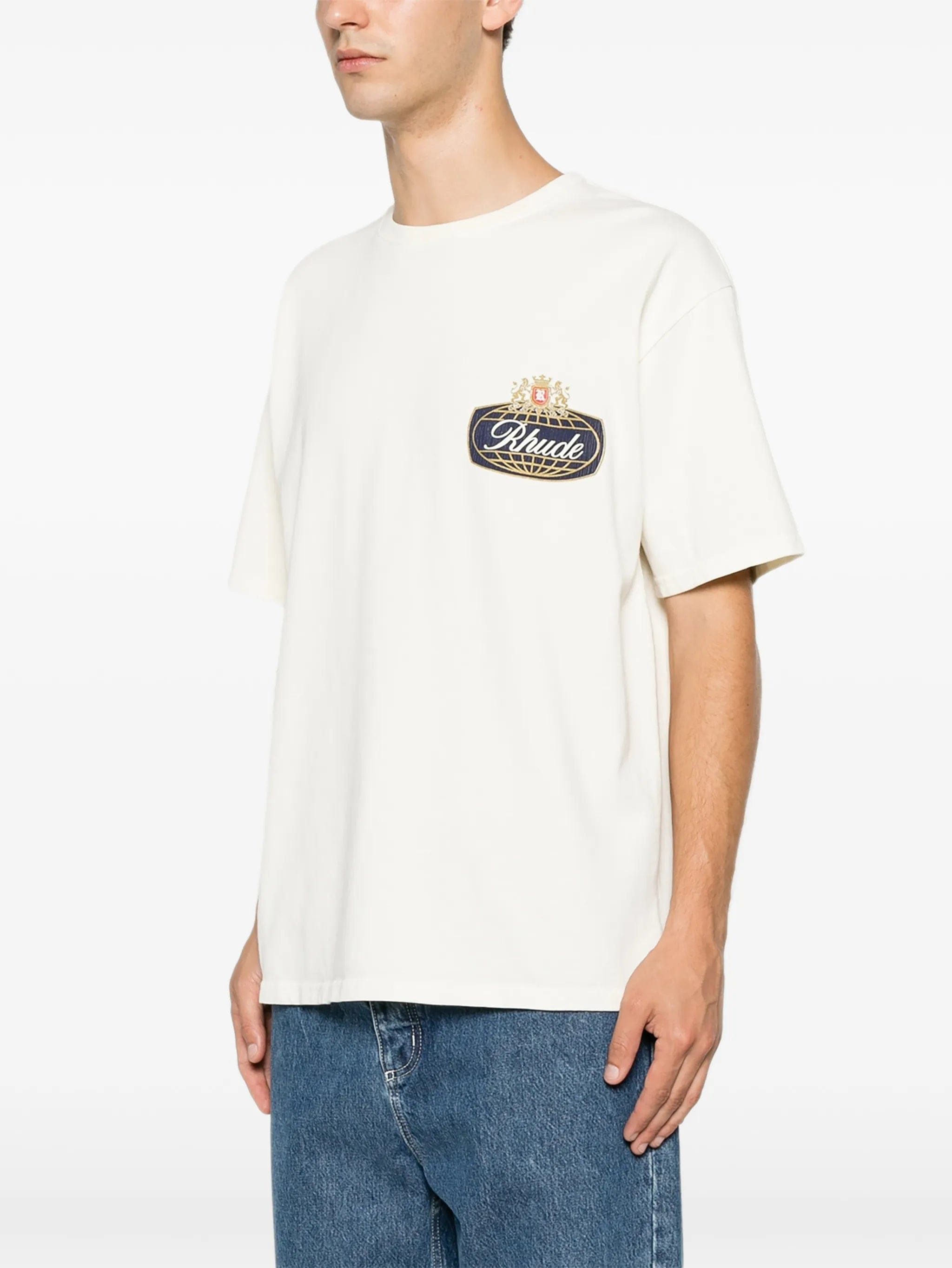 RHUDE Safari Crest short - sleeve T - shirt