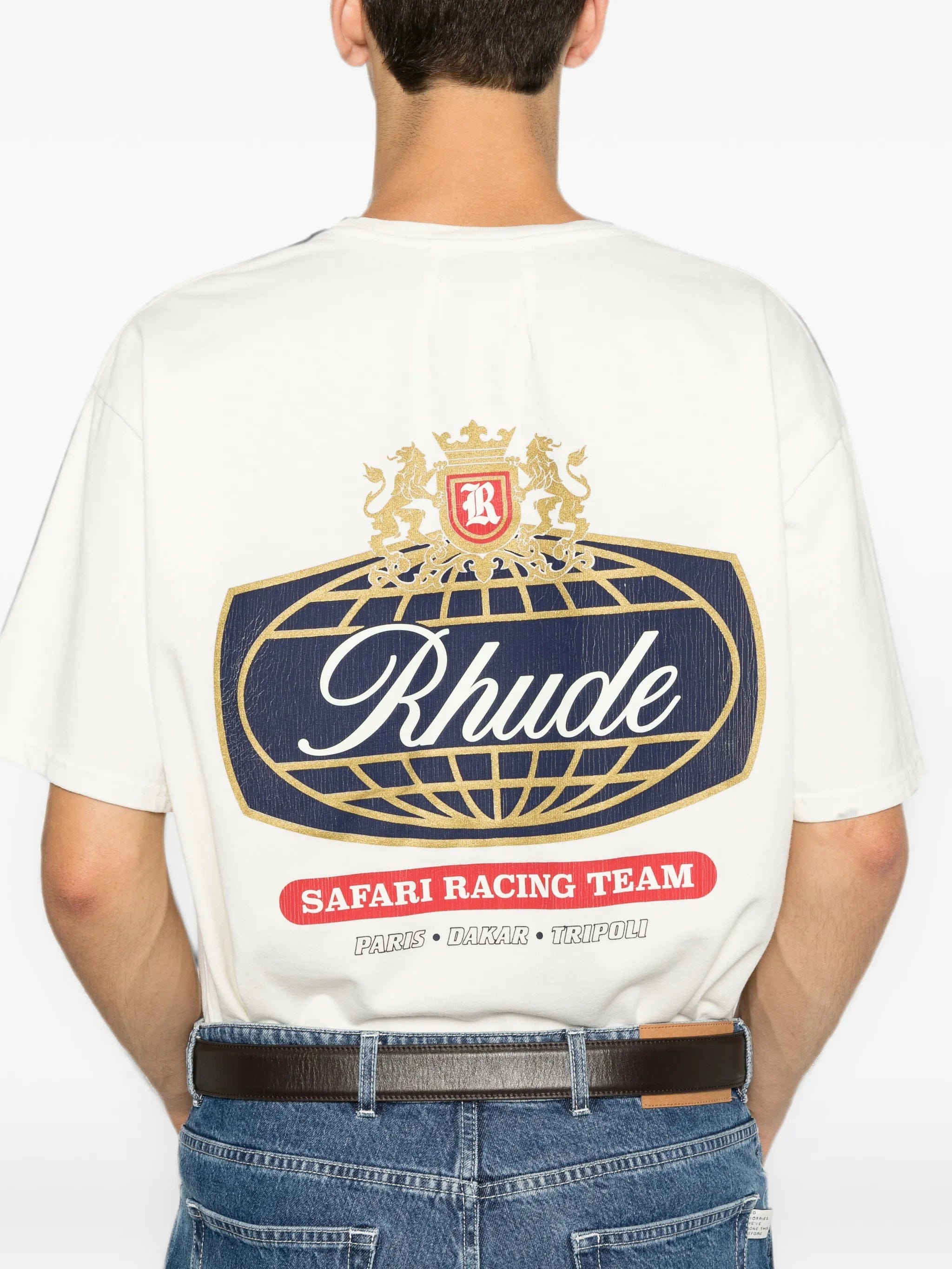 RHUDE Safari Crest short - sleeve T - shirt