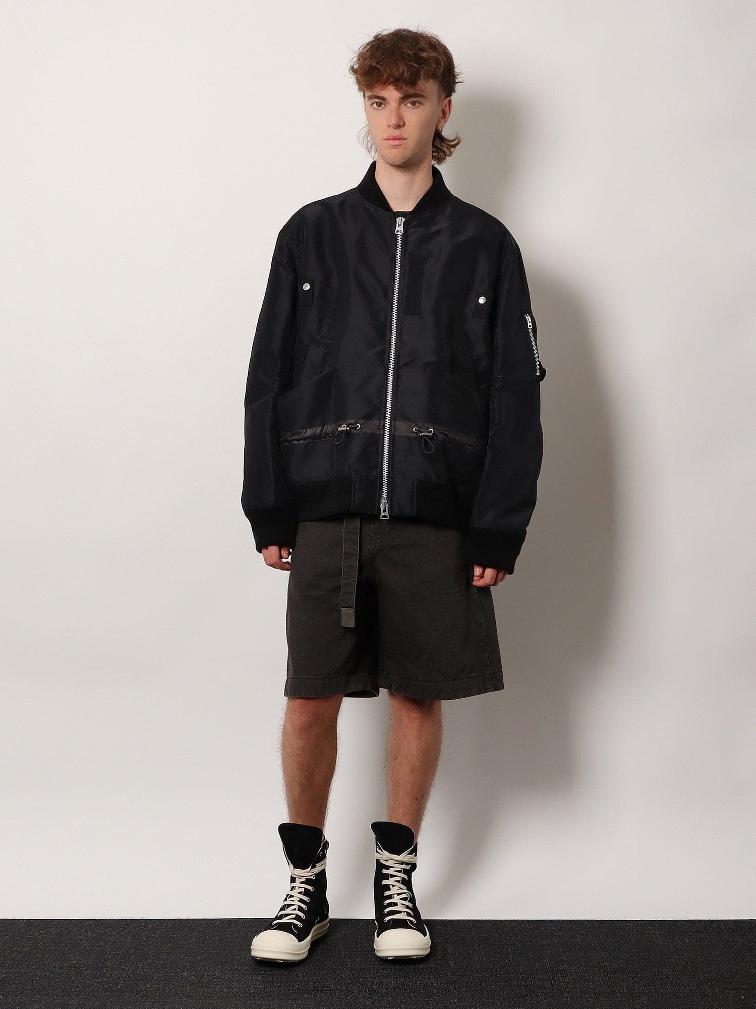 SACAI Nylon bomber jacket