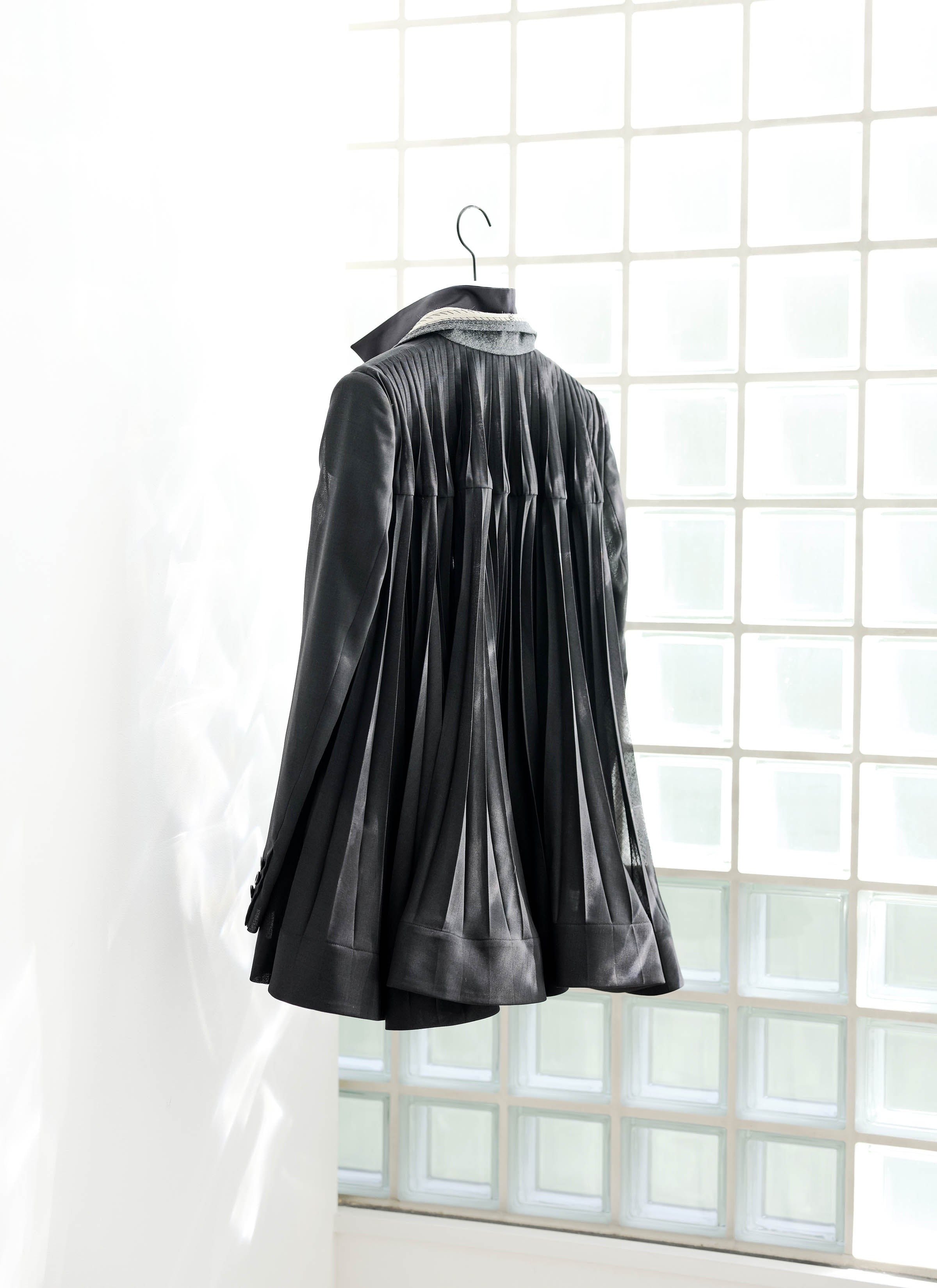 Sacai Wool Organza Jacket