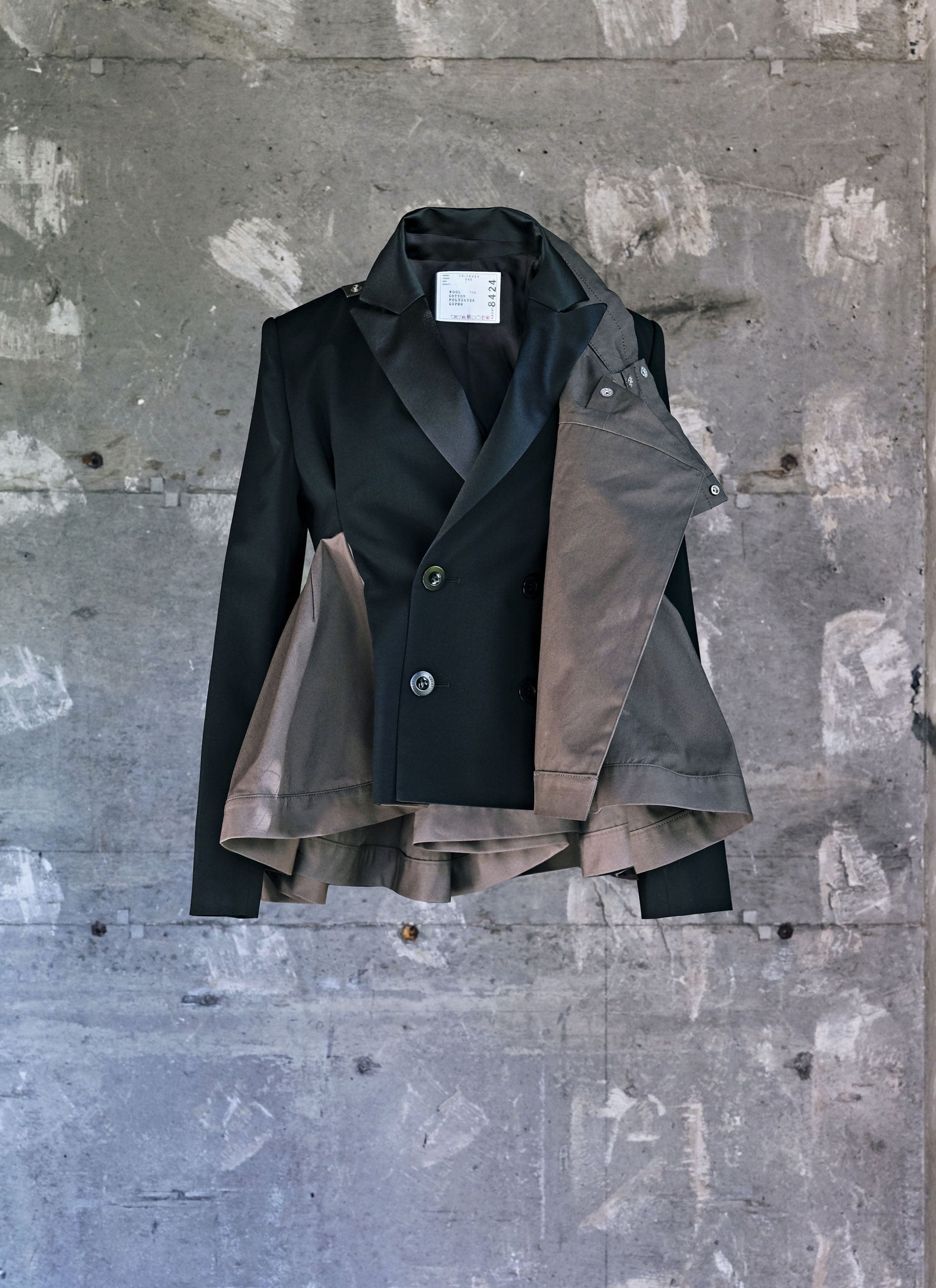 Sacai Wool Suiting Blouson