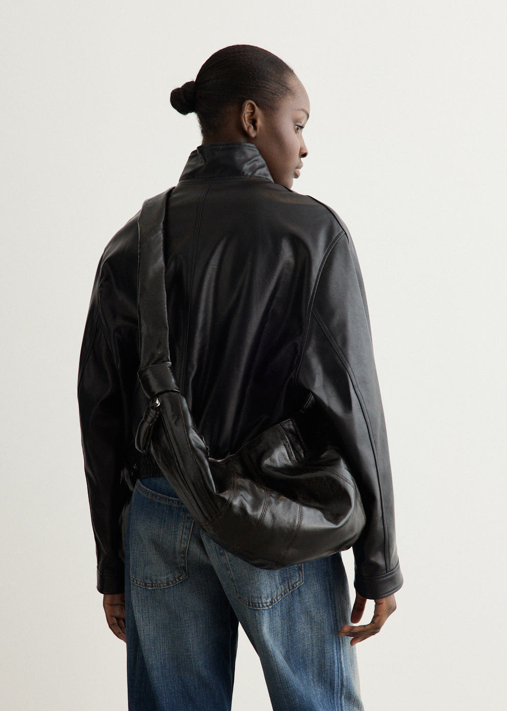 Lemaire Large Croissant Bag