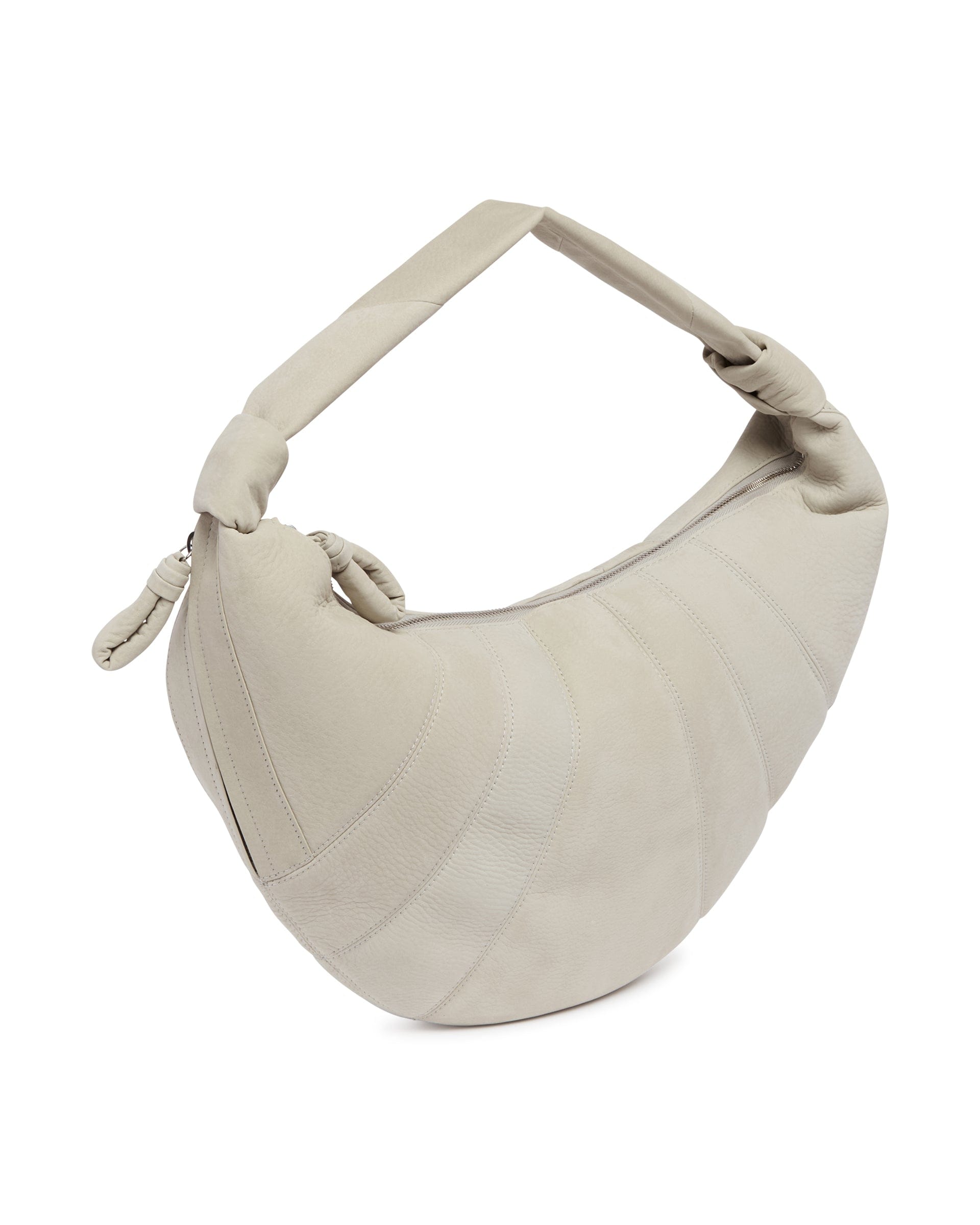 Lemaire Borsa Fortune Croissant Grande Grigia