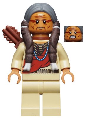 LEGO MINIFIG The Lone Ranger Chief Big Bear tlr007