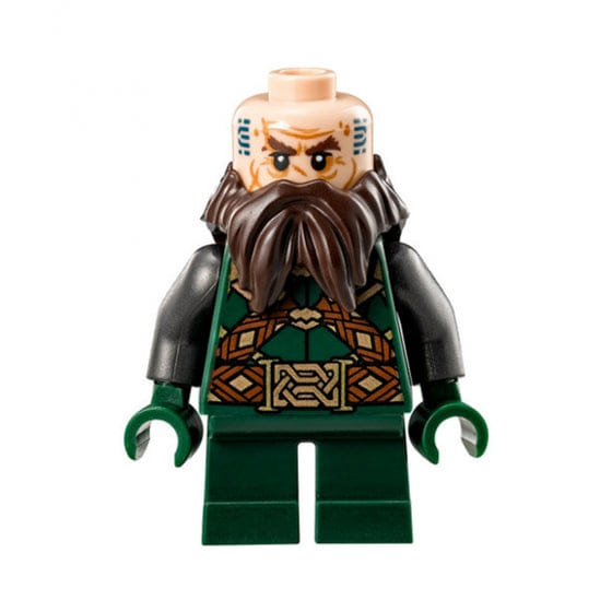 LEGO MINIFIG The Hobbit Dwalin the Dwarf lor095