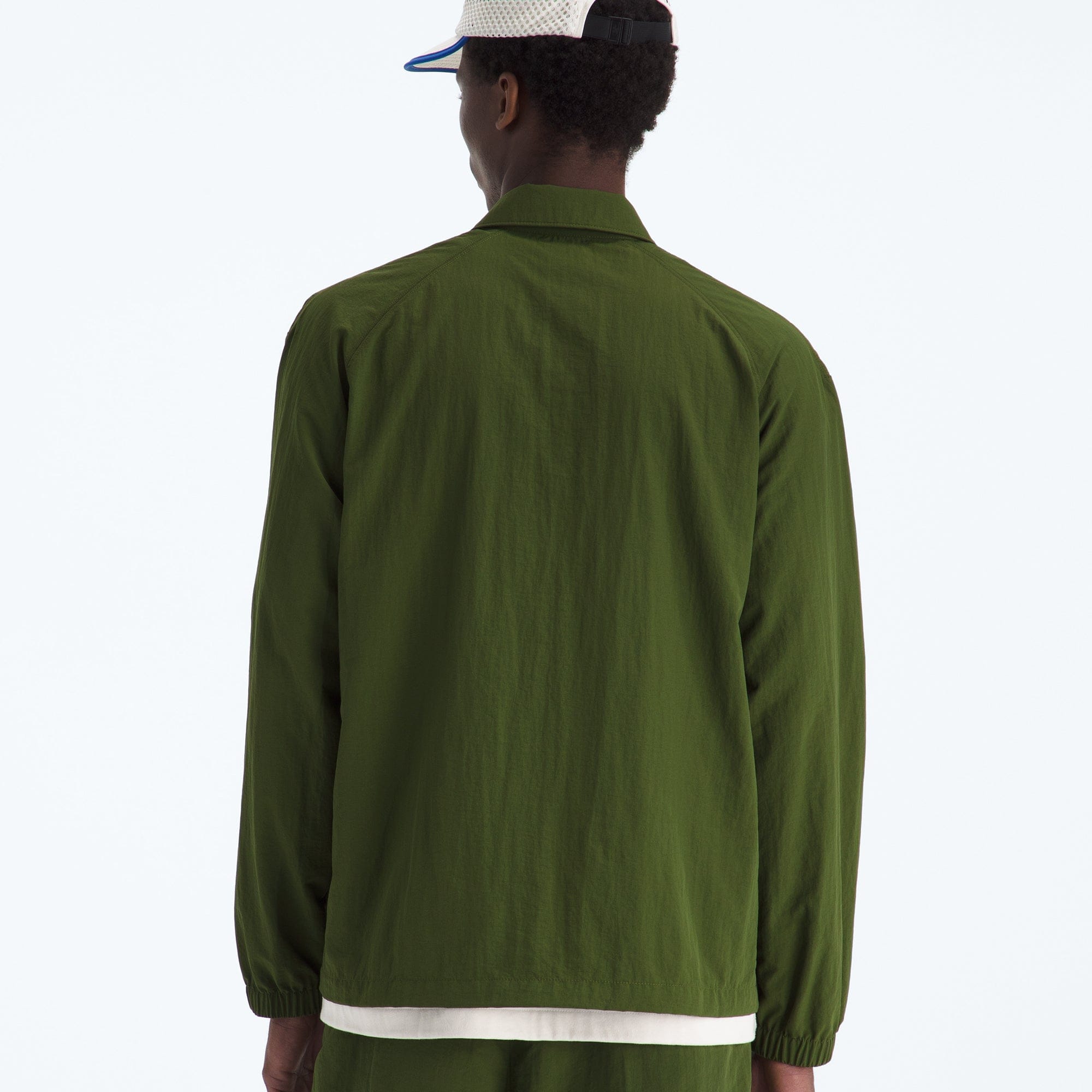 The North Face Mens Red Box Nylon Longsleeve Shirt