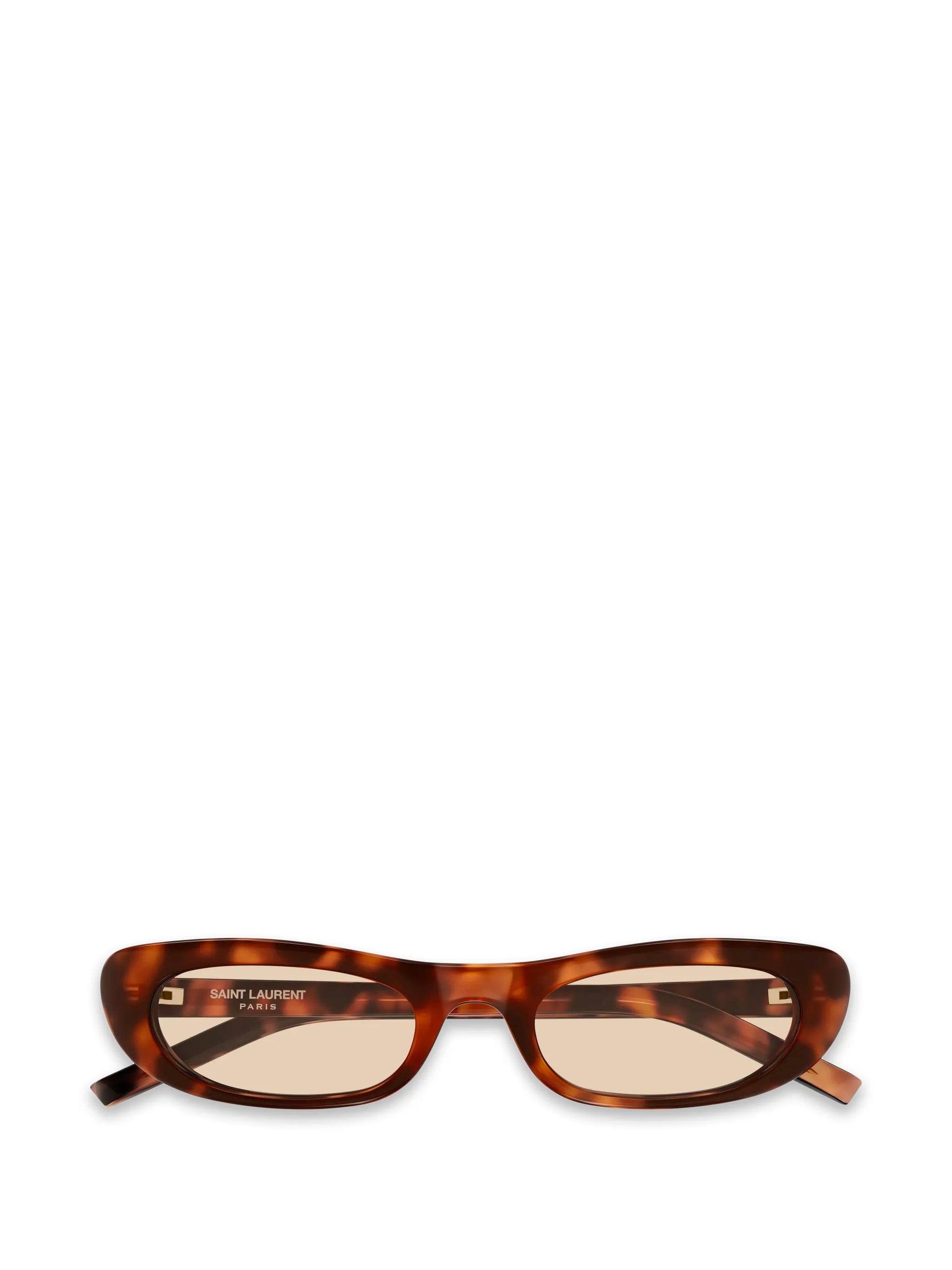 Saint Laurent Eyewear 557 oval - frame sunglasses