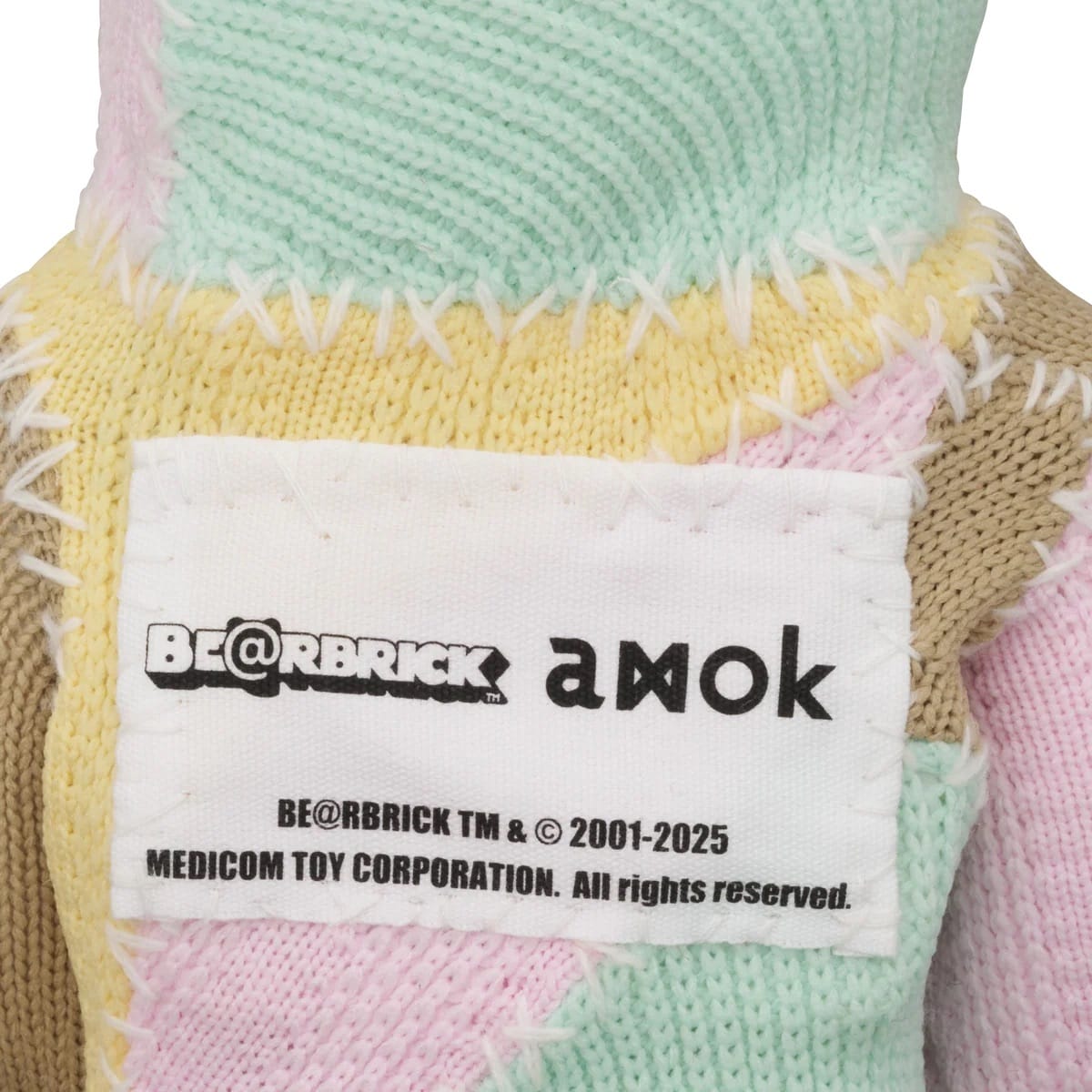 Medicom Toy amok KNIT 400% BE@RBRICK